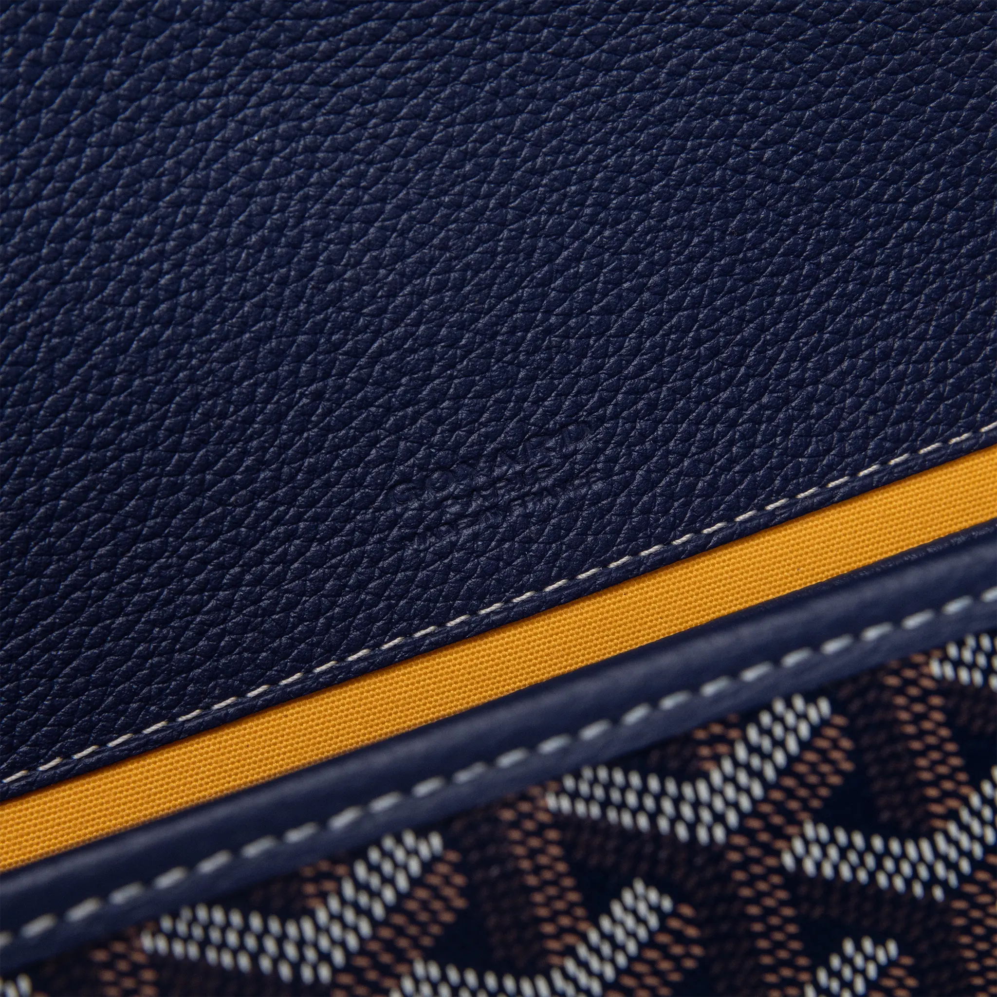 Goyard Goyardine Belvedere II Navy PM Messenger Bag - view 6