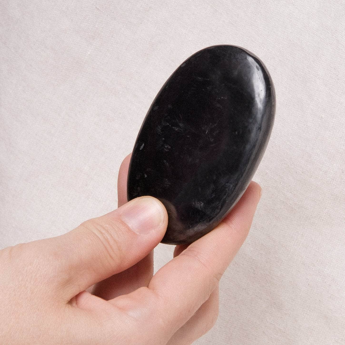 Tiny Rituals Shungite Palm Stone