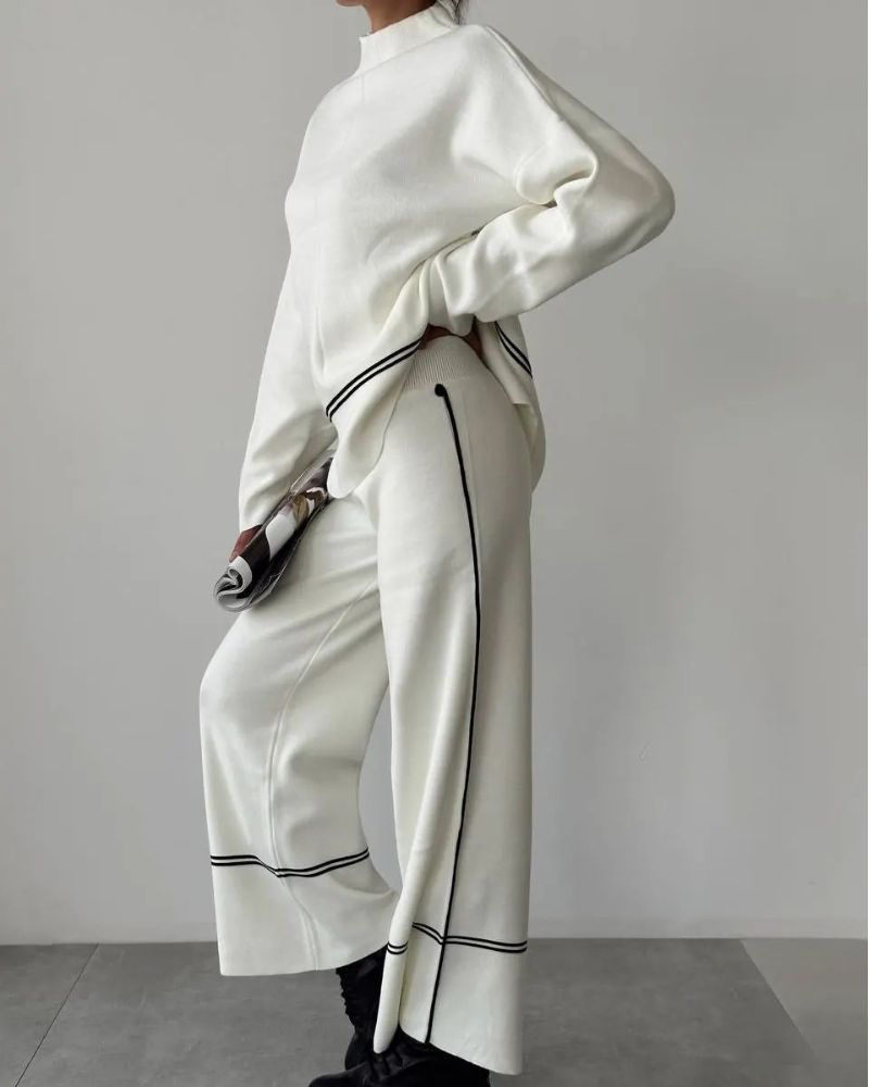 Alamode By Akanksha Sumaya Luxe Winter Coord Set - Tracksuit - view 6
