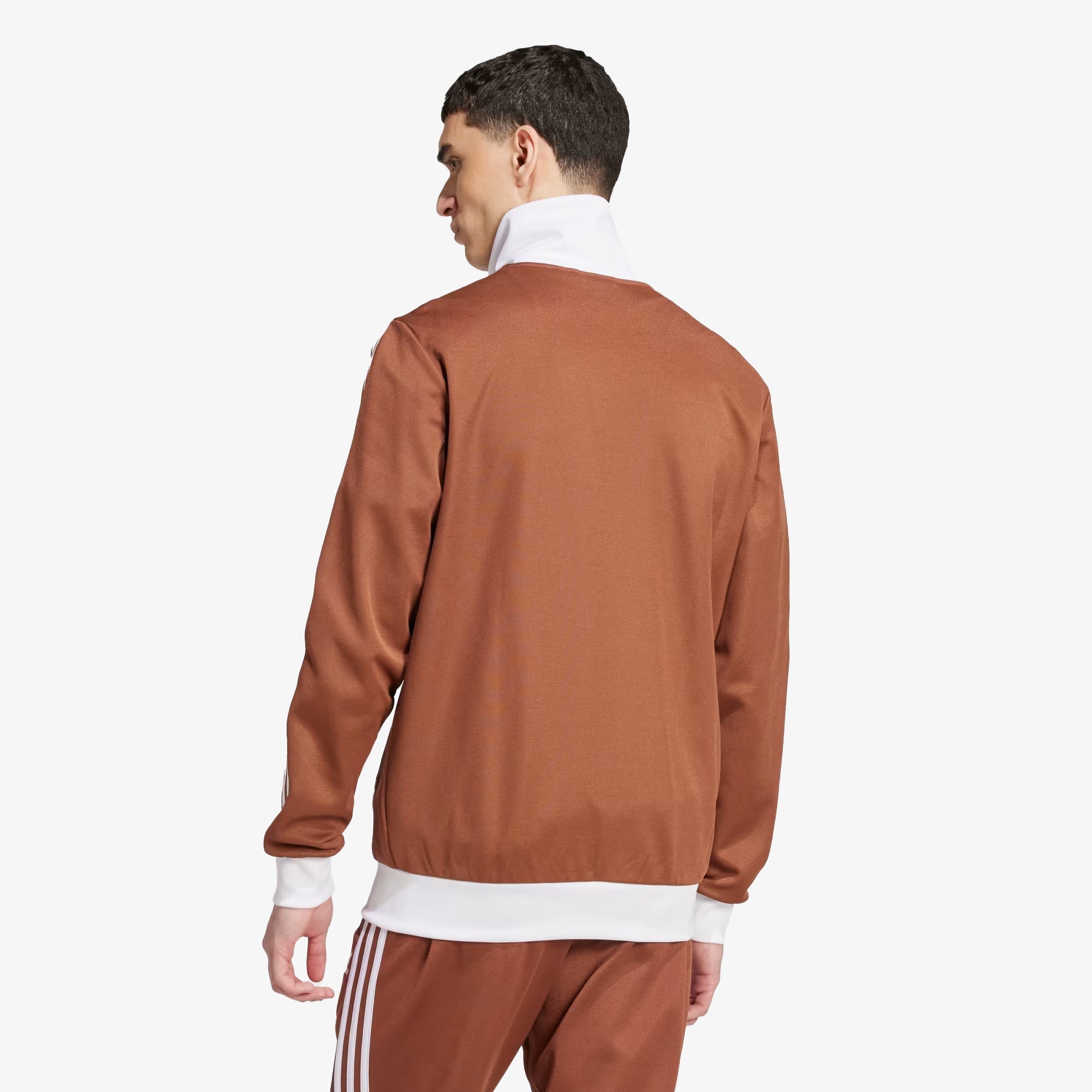 Adidas Originals | Adicolor Classics Beckenbauer Track Top { Preloved Brown - view 3