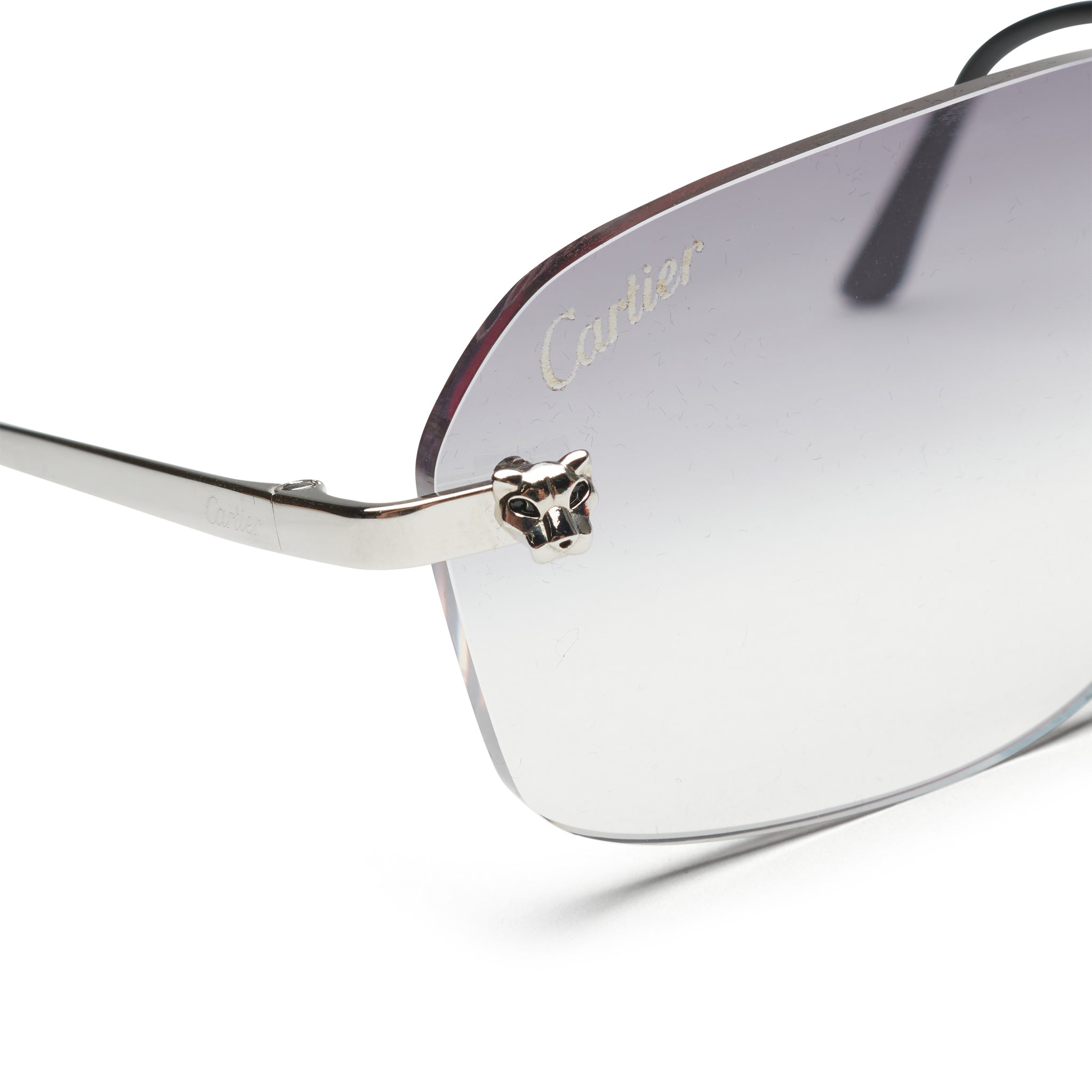 Cartier Eyewear Custom CT01480-002 Panthere De Cartier Rimless Sunglasses - view 4