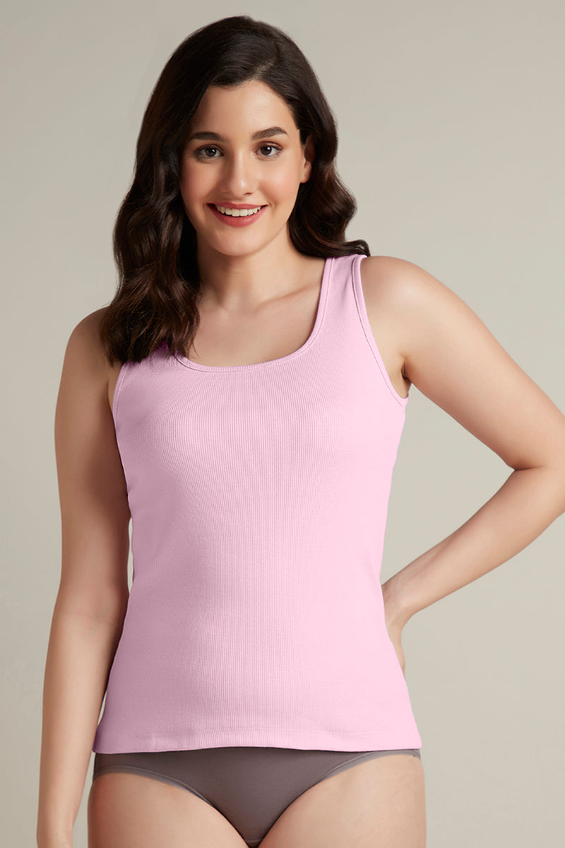 Amante Rib Tank top - Winsome Orchid