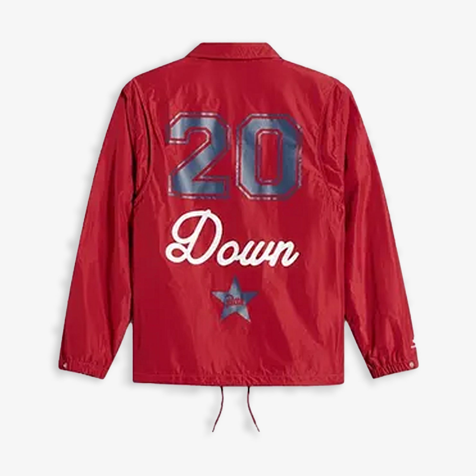 Converse | X PATTA COACHES JACKET { RED - view 2