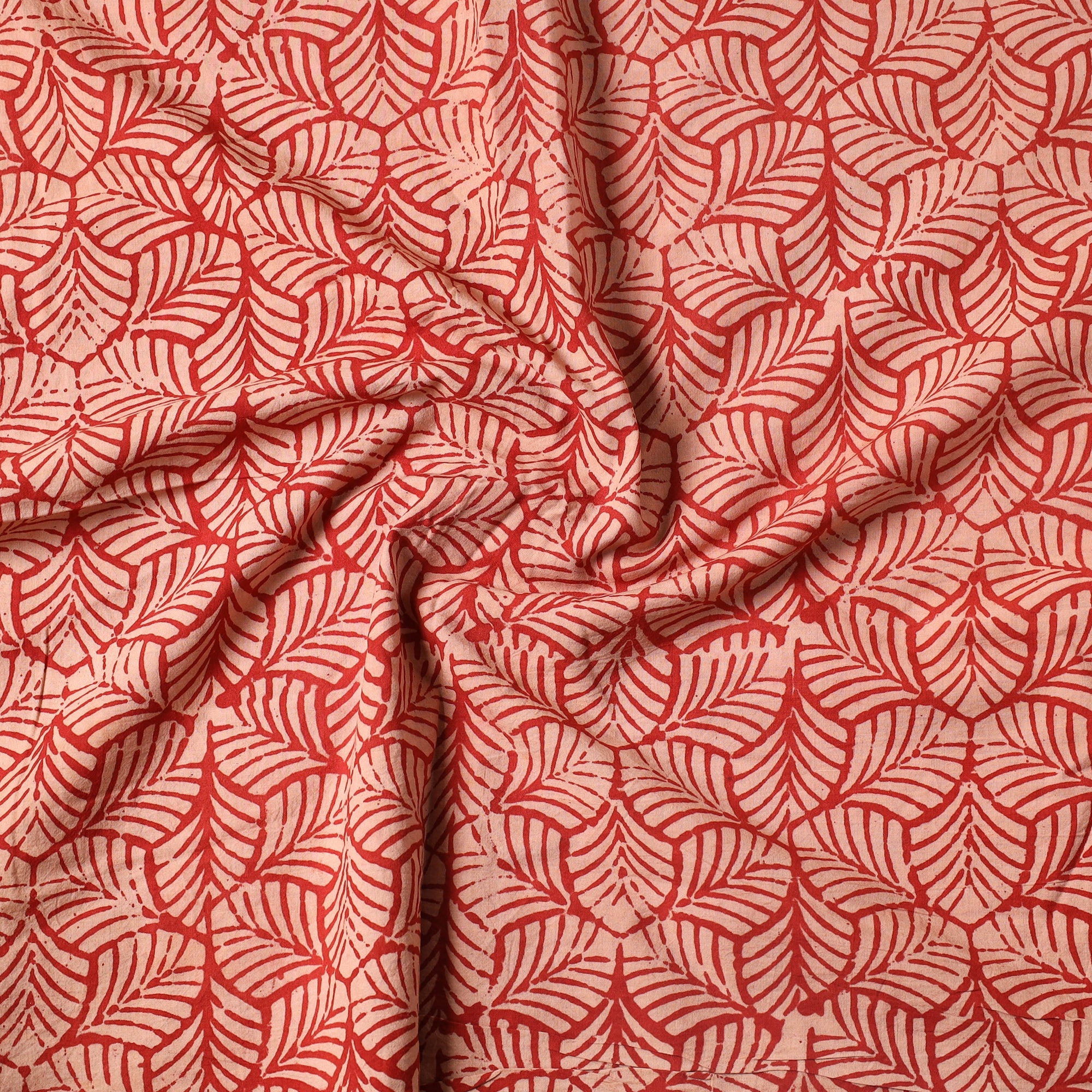 BINDAAS UNLIMITED Bindaas Block Printed Cotton Precut Fabric (1.2 meter) 22 - view 2