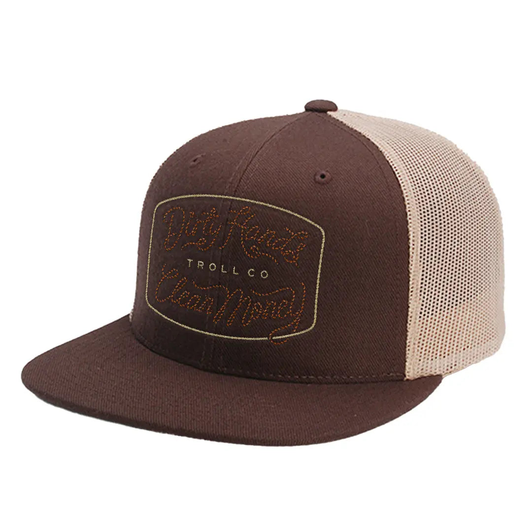 Radial Howdy Dirty Snapback Hat – Brown/Brown/Tan