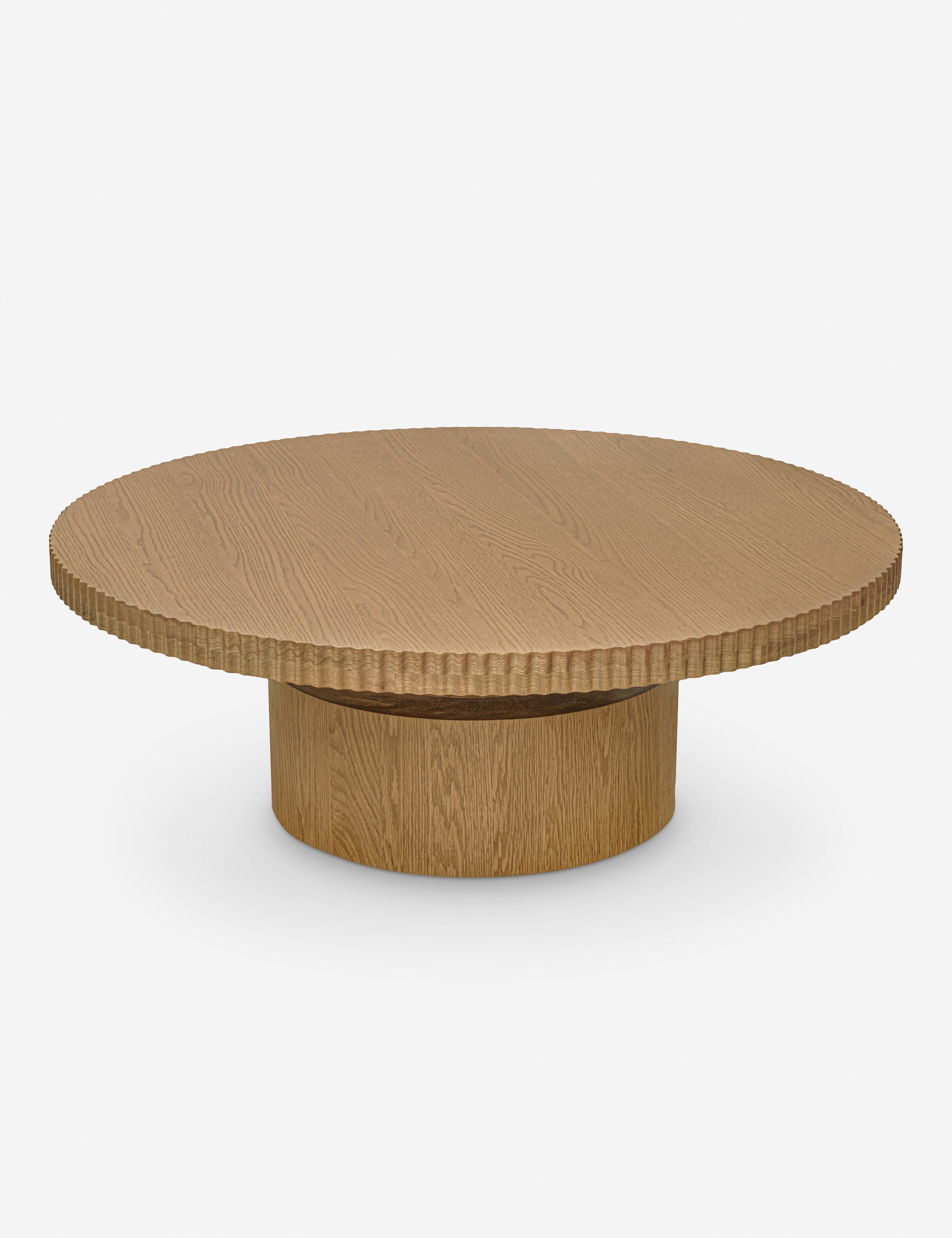 Lulu and Georgia Aliso Round Coffee Table – Natural - view 2