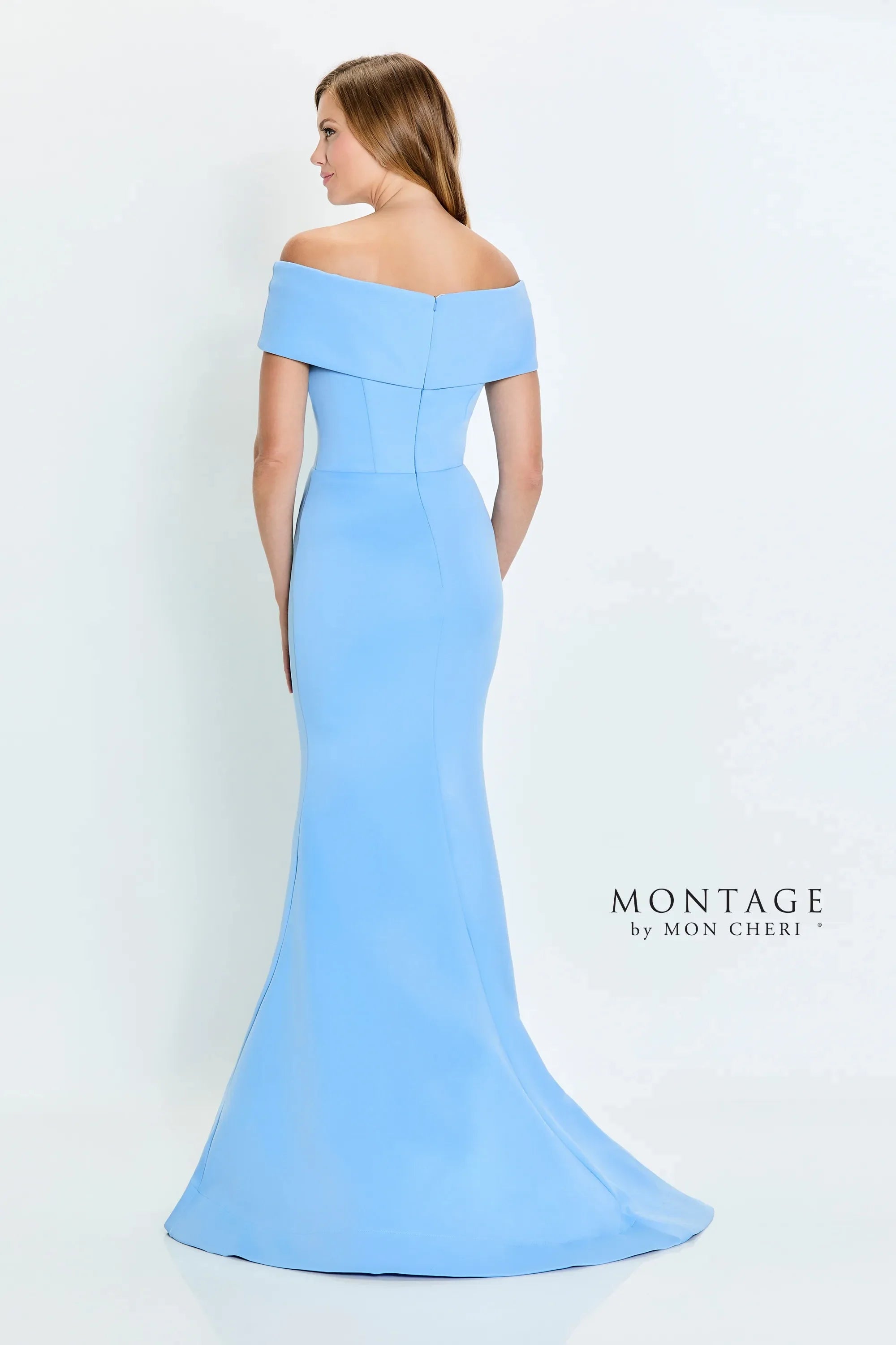 Montage M539 Long Formal Mermaid Evening Dress - view 2