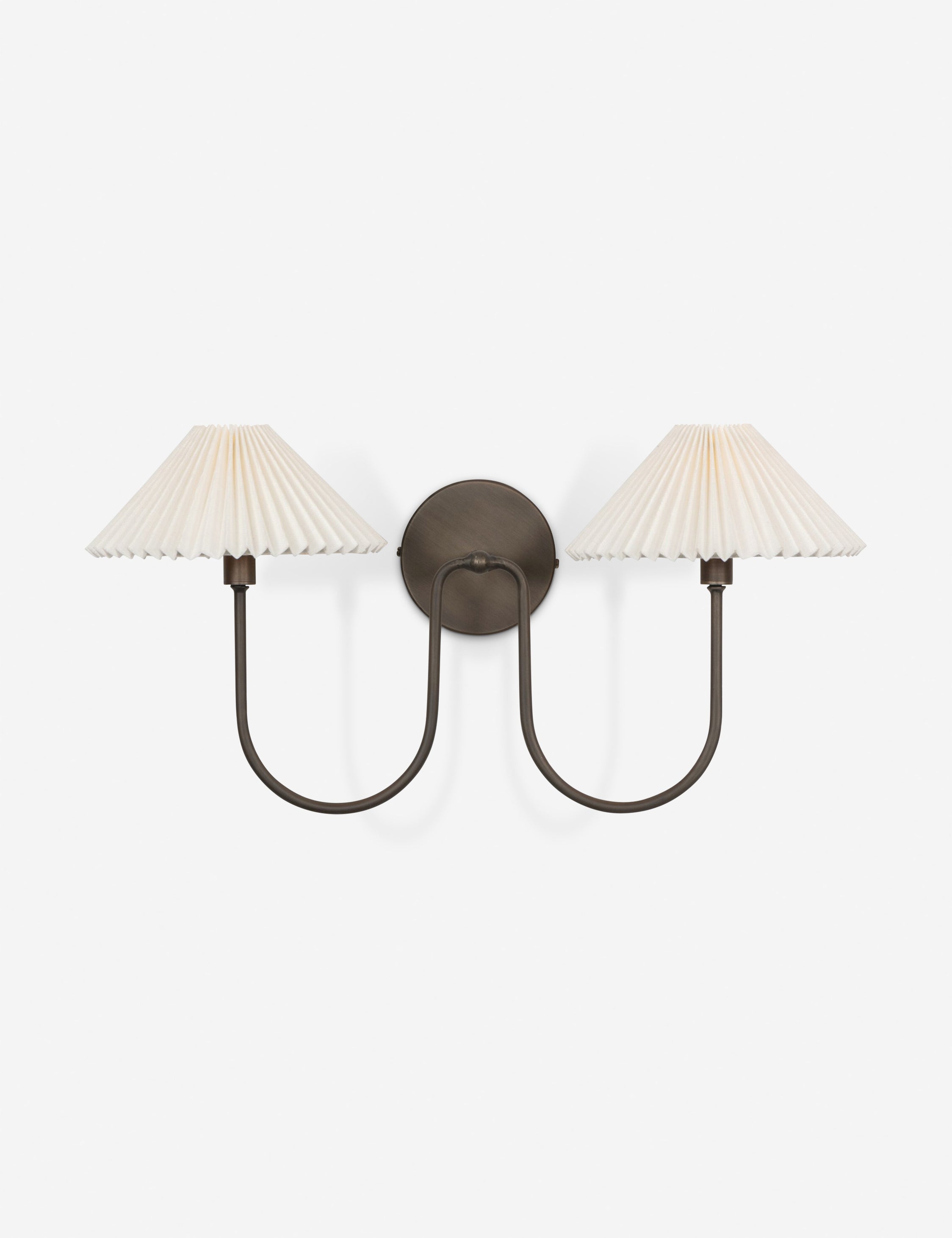 Lulu and Georgia McVea Double Sconce – Antique Bronze