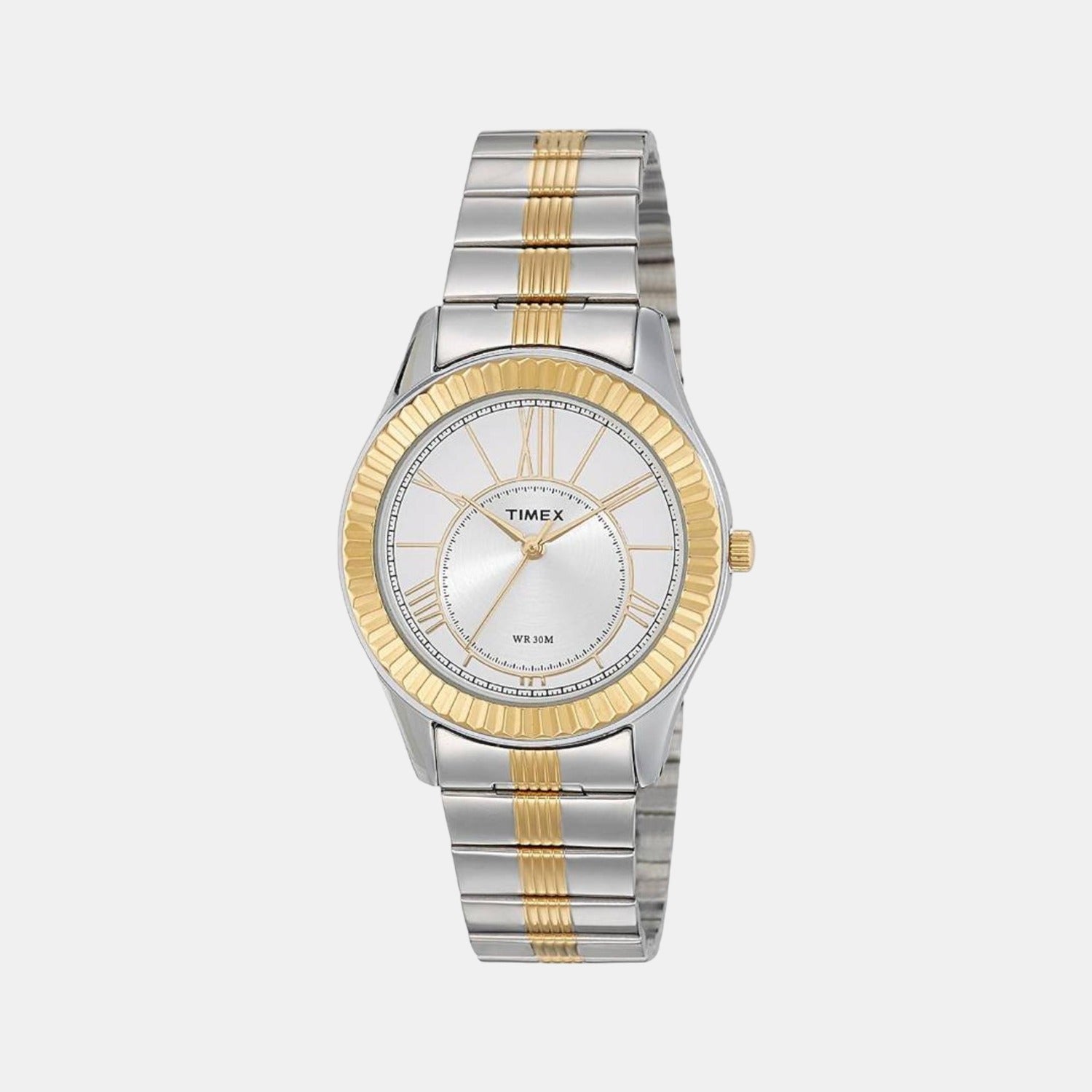 Timex Empera Women Quartz Silver Dial Analog Stainless Steel Watch TW0TL9006