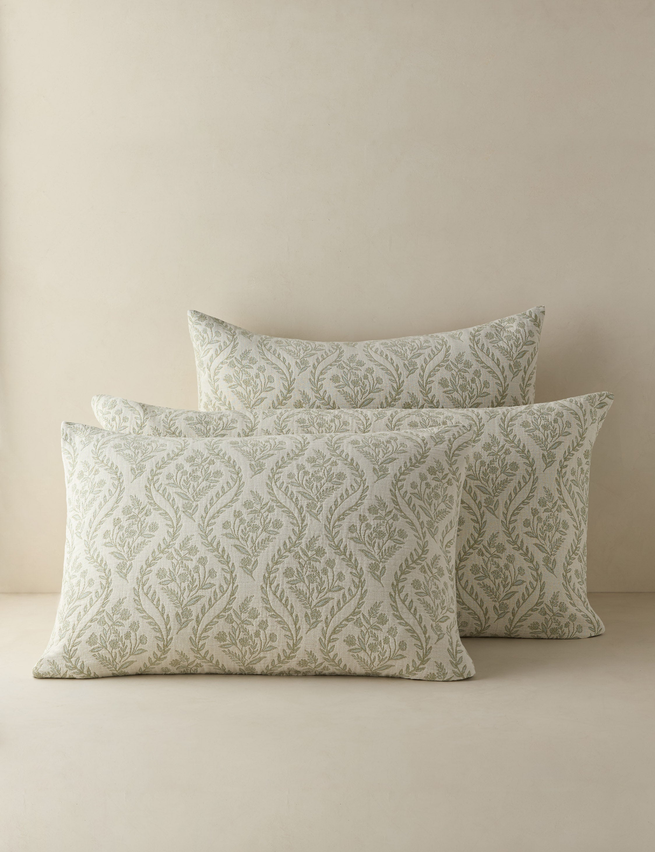 Lulu and Georgia Denby Cotton Sham – Sage