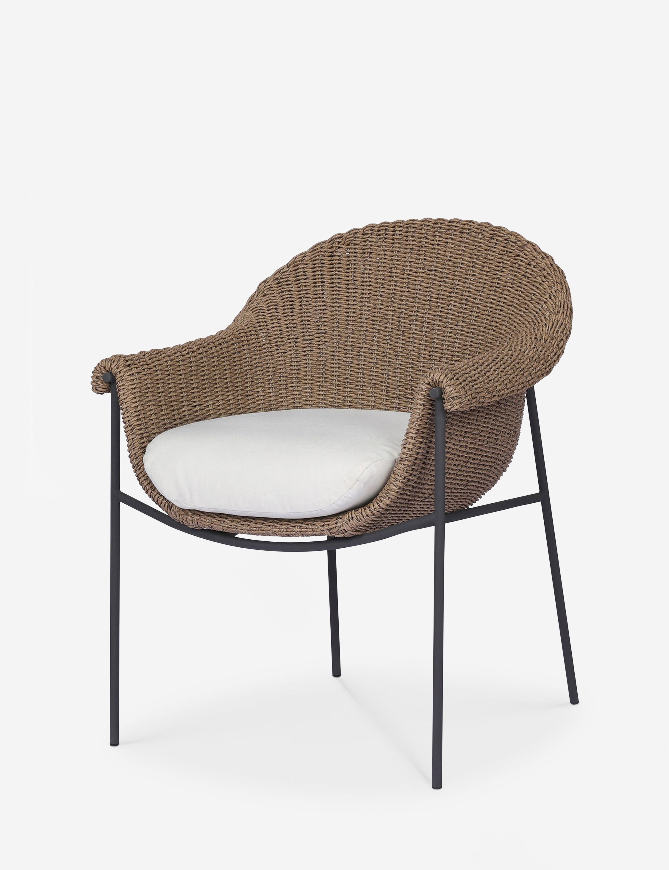 Lulu and Georgia Mazarine Indoor / Outdoor Dining Chair - view 7