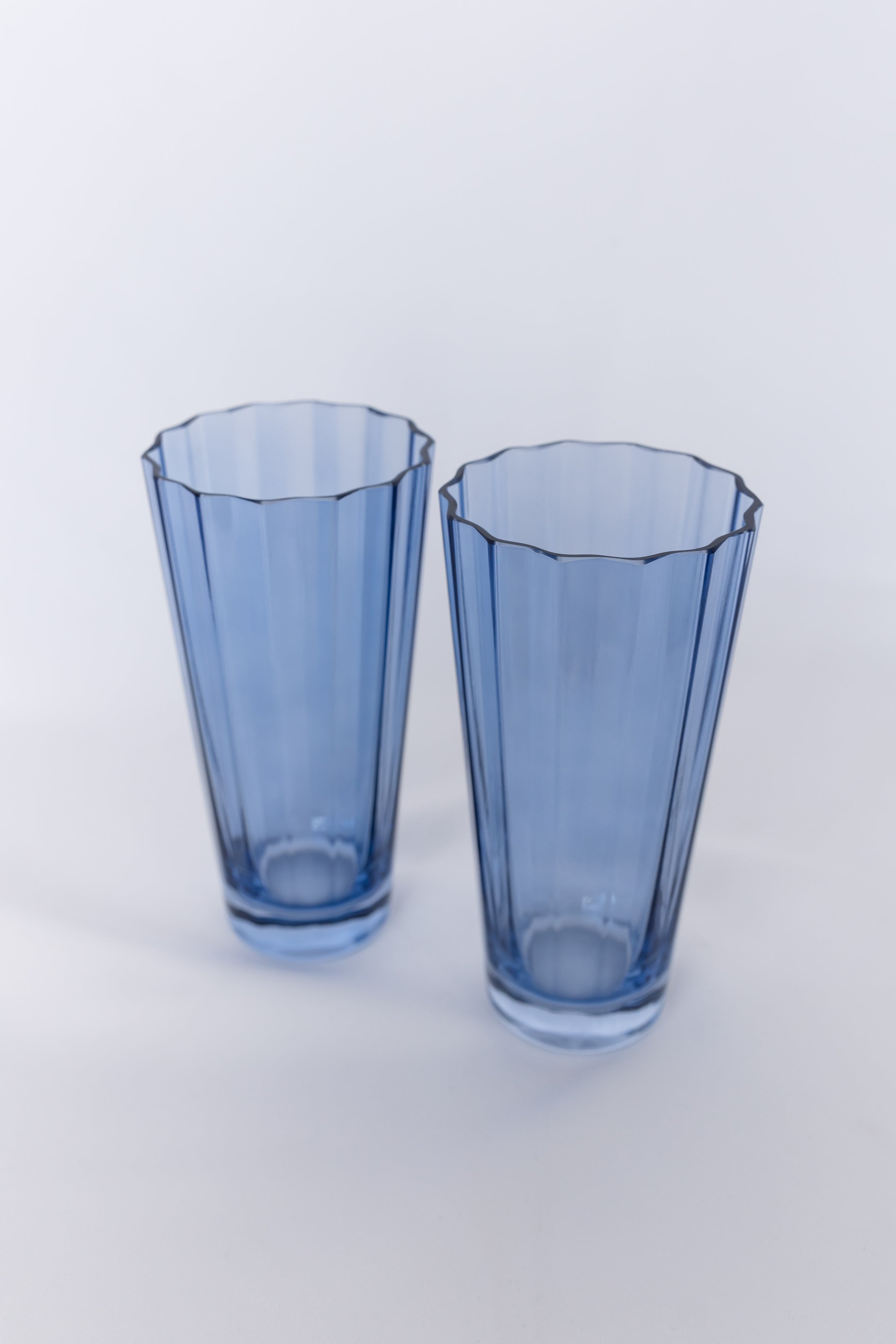 Estelle Colored Glass Estelle Colored Sunday High Balls - Set of 2 {Cobalt Blue} - view 2
