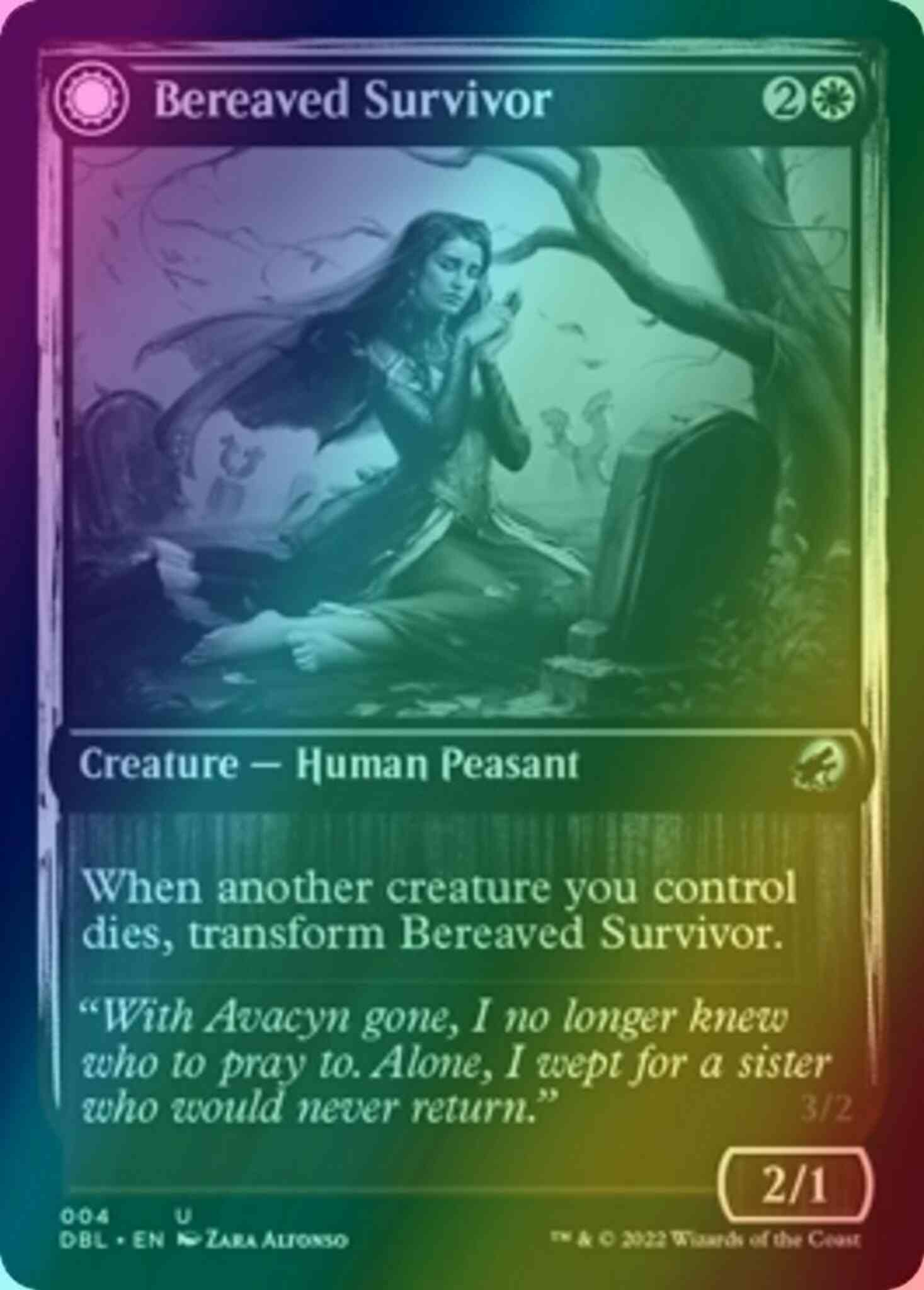 Bereaved survivor dauntless – Magic Bereaved Survivor // Dauntless Avenger [4] [Innistrad: Double Feature] [Foil]