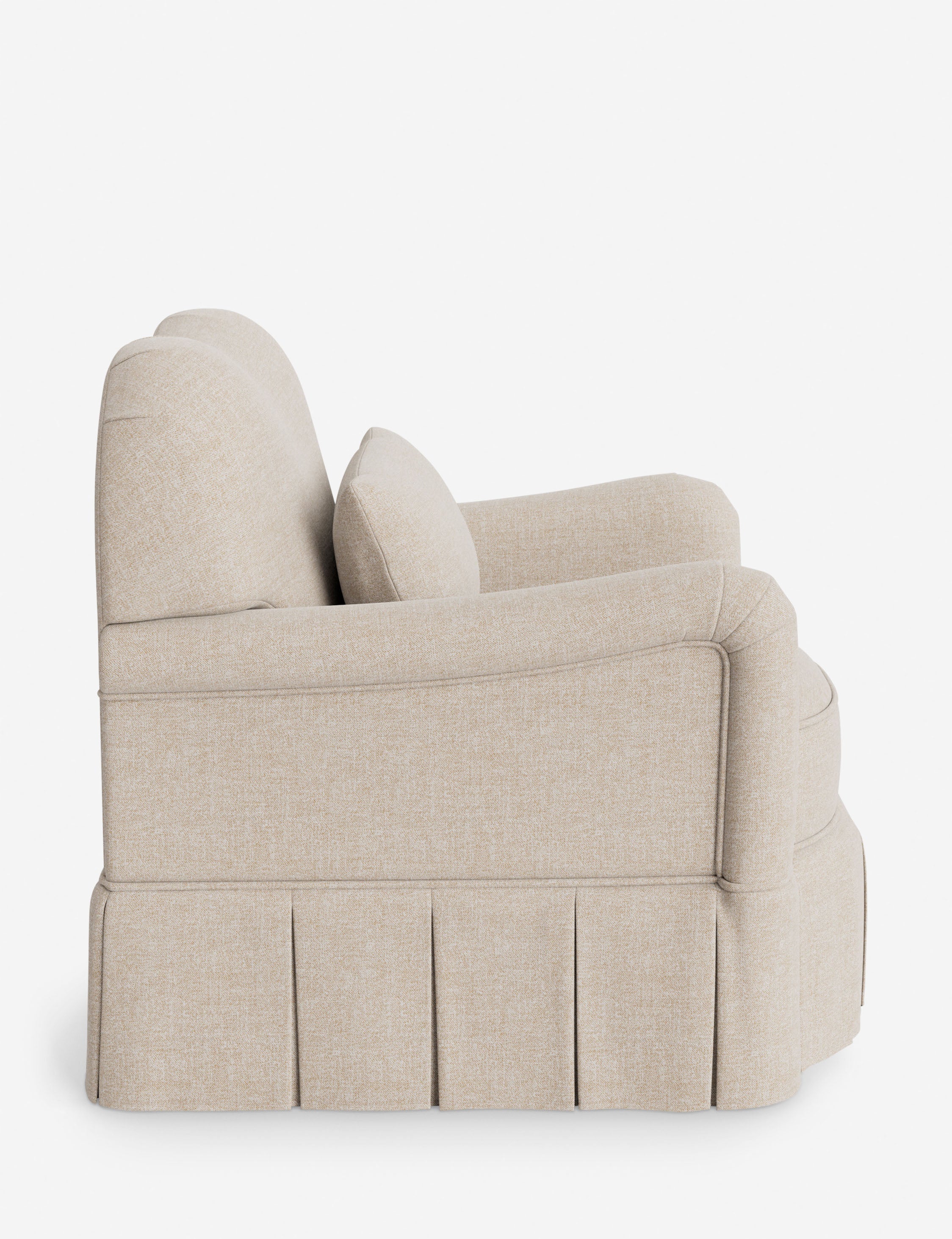 Lulu and Georgia Middleton Skirted Accent Chair by Ginny Macdonald - view 123