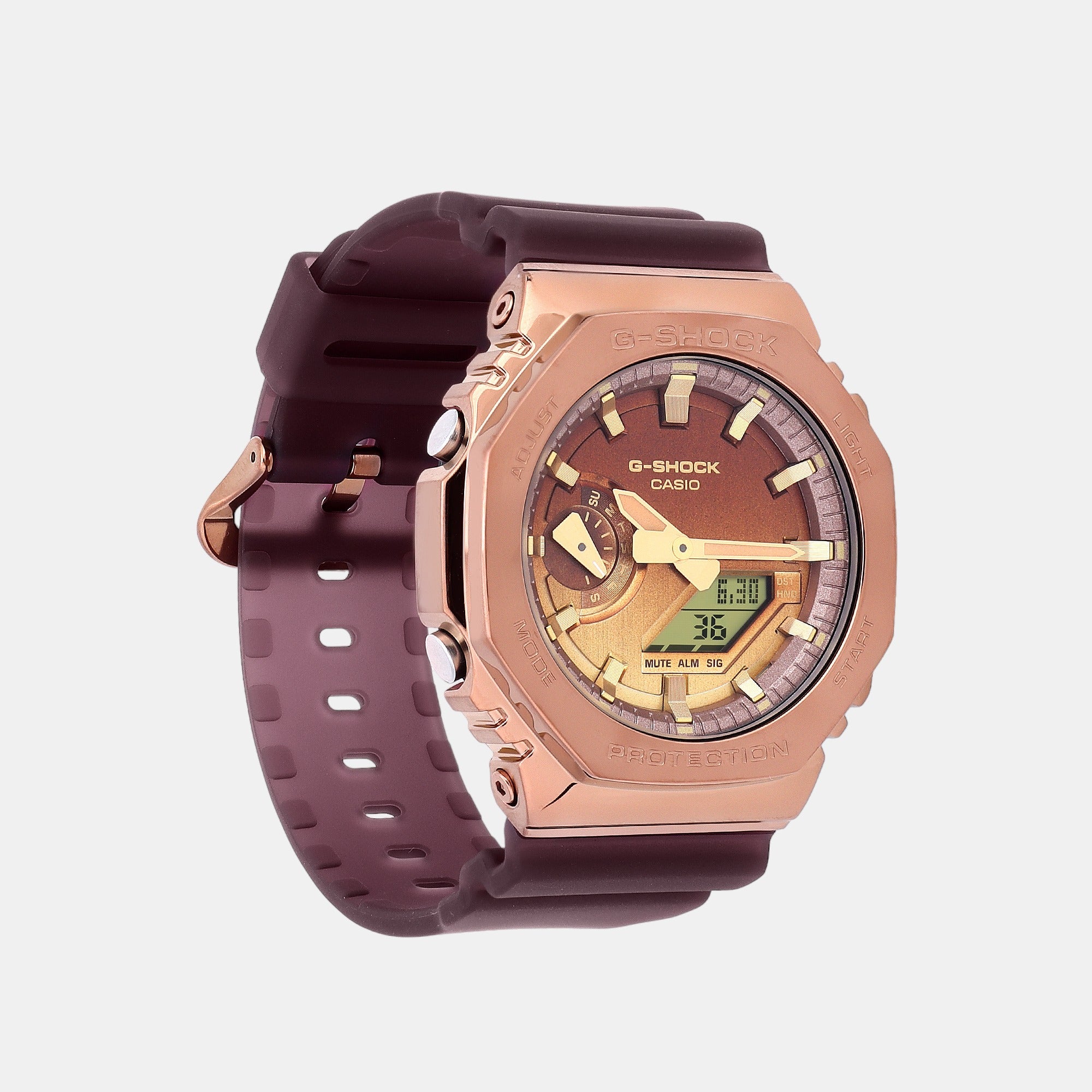 Casio G-Shock Men Quartz Brown Dial Analog-Digital Resin Watch G1436 - view 5
