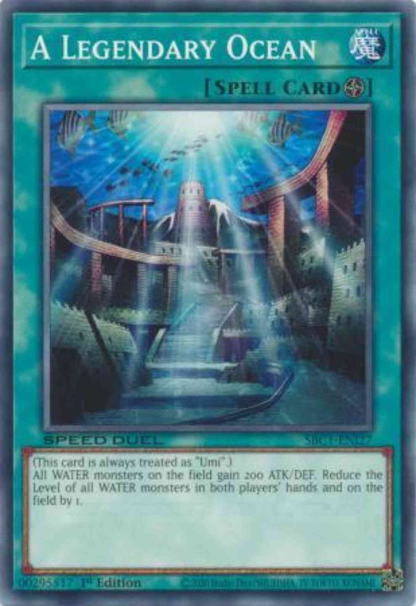 Yu-Gi-Oh! A Legendary Ocean - SBC1-ENI27 - Common - 1st Edition