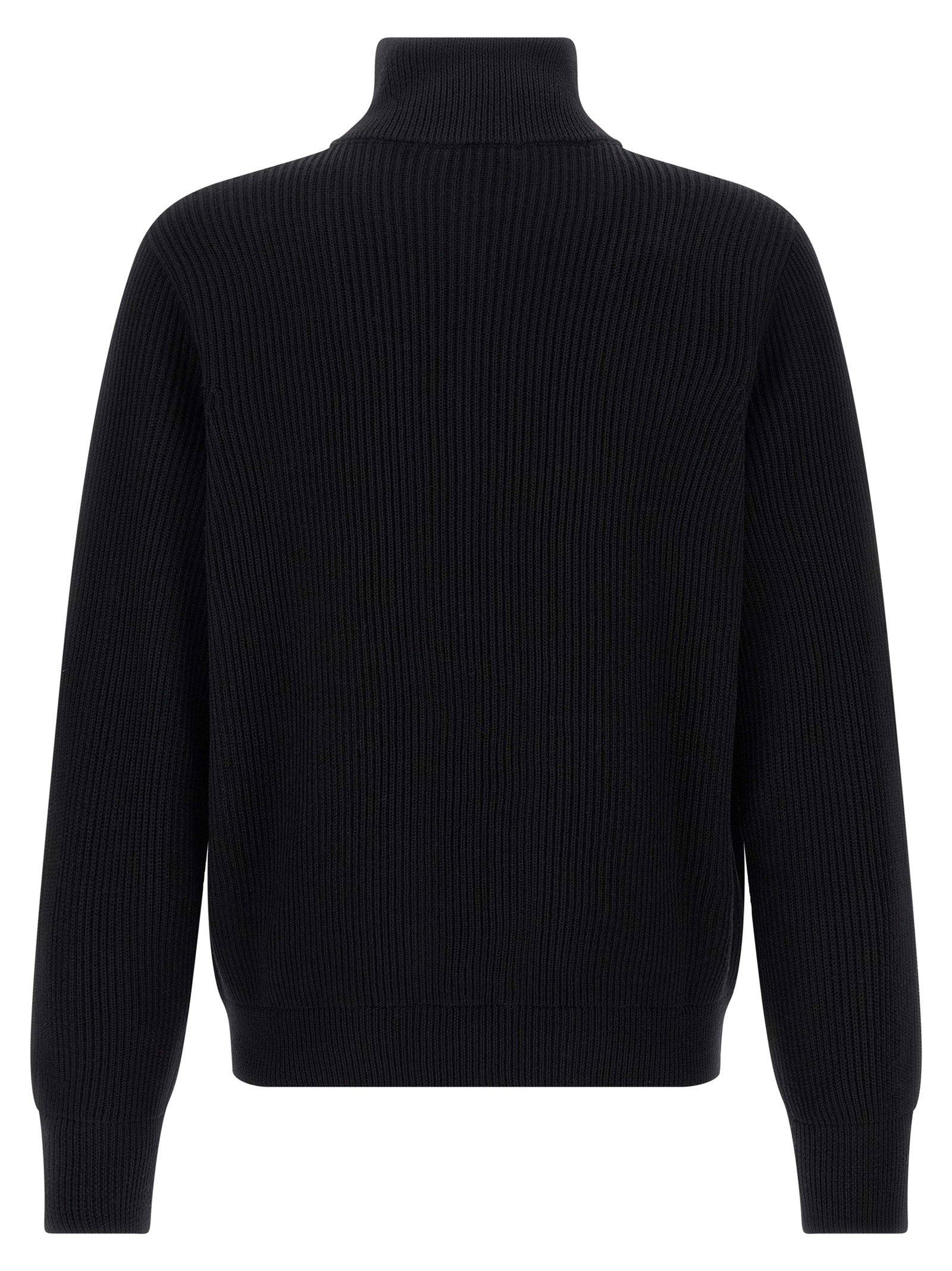 Roberto Collina Ribbed Cardigan – 100% merino wool - view 2