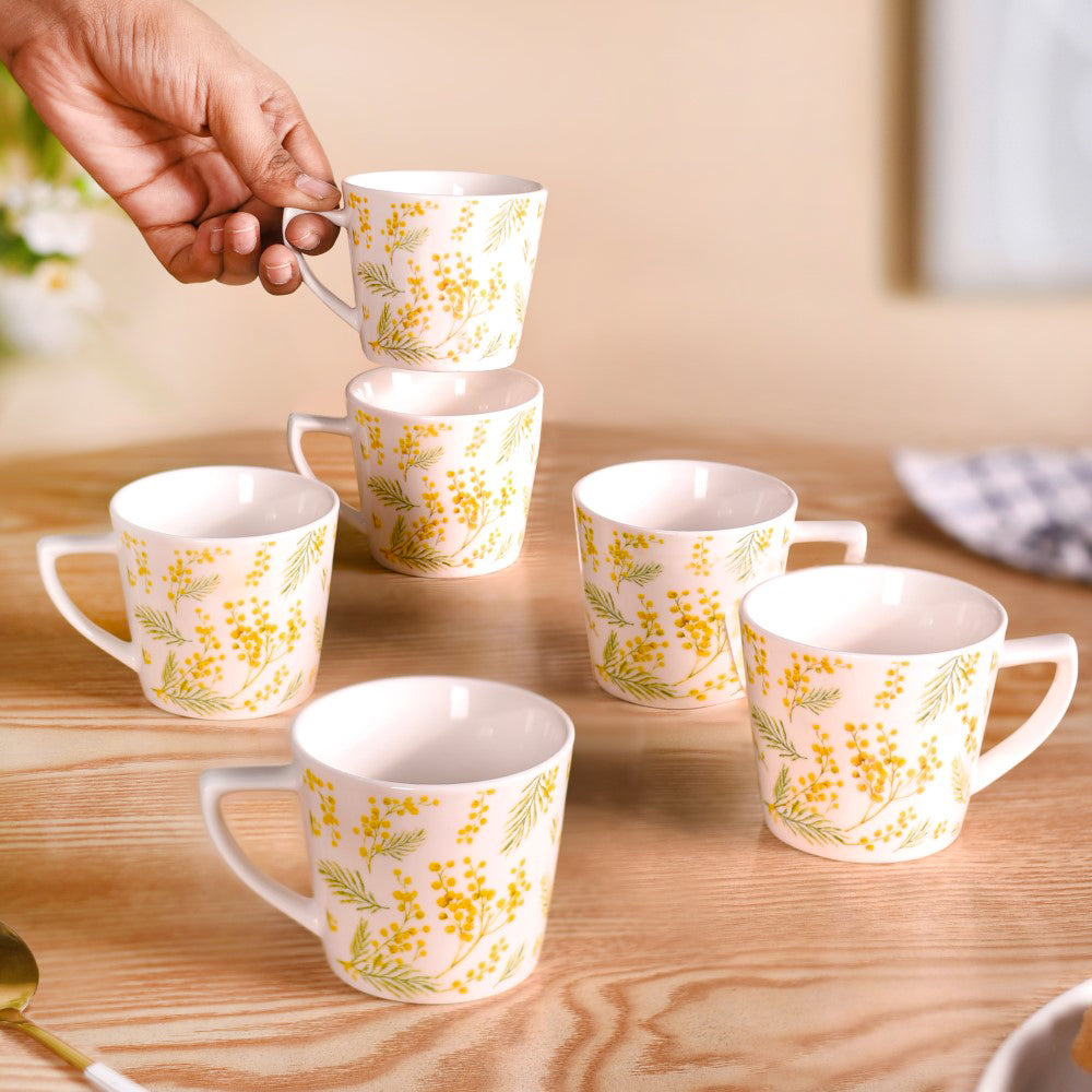 Nestasia Spring Awakening Ceramic Tea Cup Set of 6 150ml - view 3