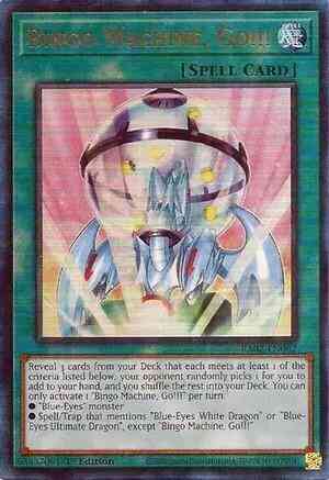 Bingo machine go – Yu-Gi-Oh! Bingo Machine, Go!!! - RA02-EN062 - Prismatic Ultimate Rare - 1st Edition