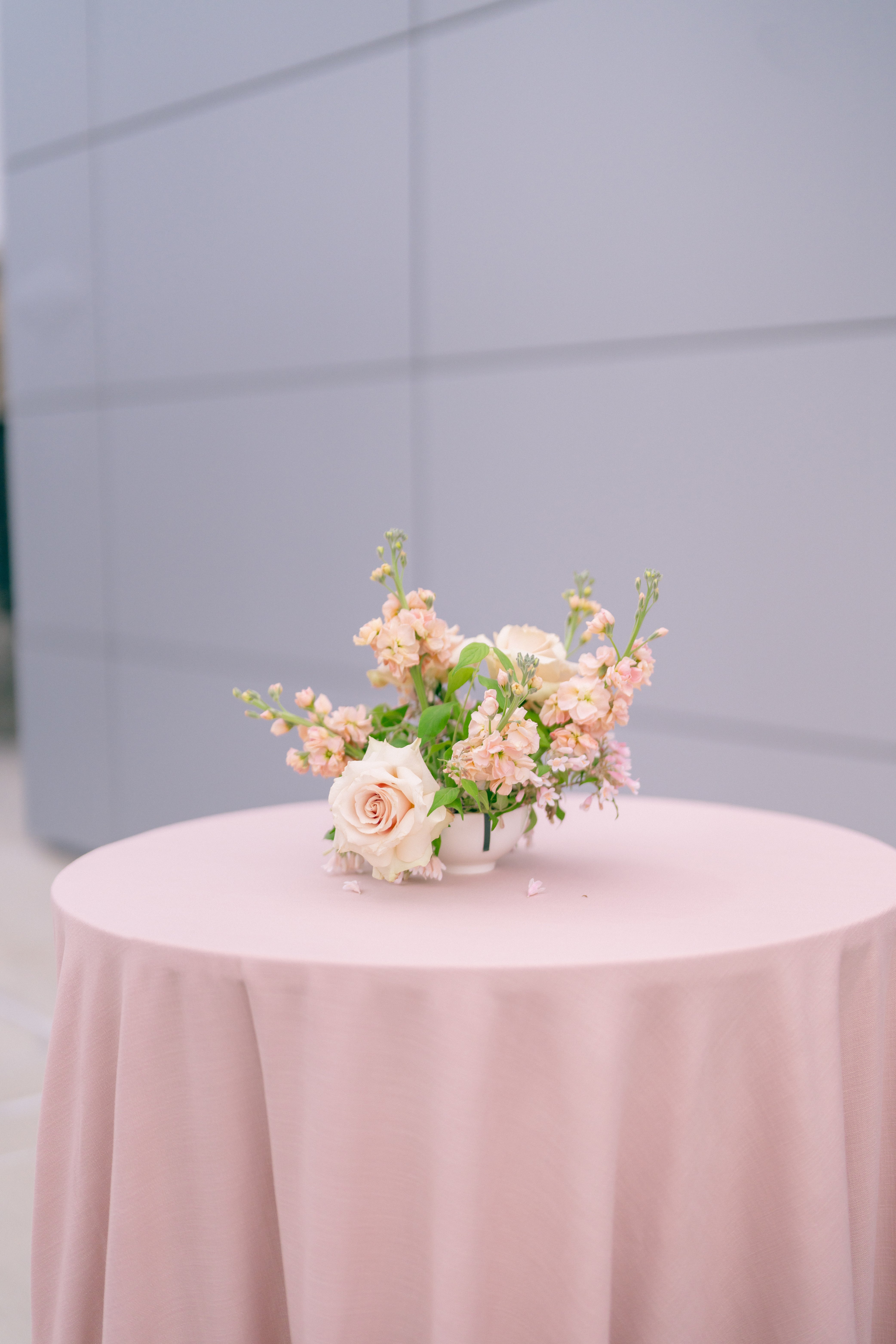 fiftyflowers.com Springtime Honey and Rosey Rooftop Wedding - view 3
