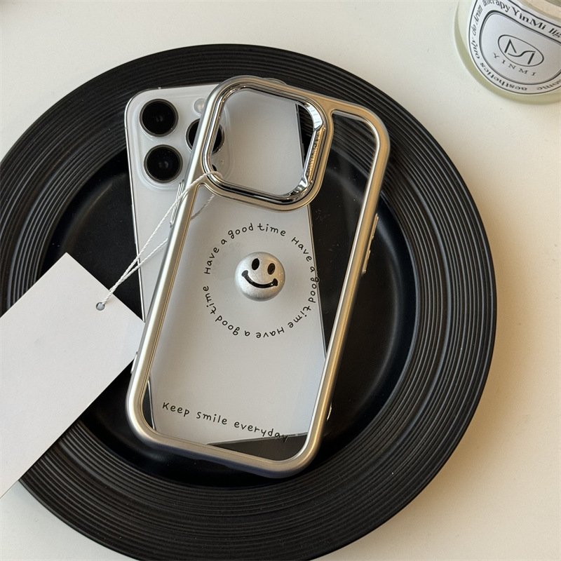 Peeperly 3D Smiley Face Cheerful Case – No Color - view 10