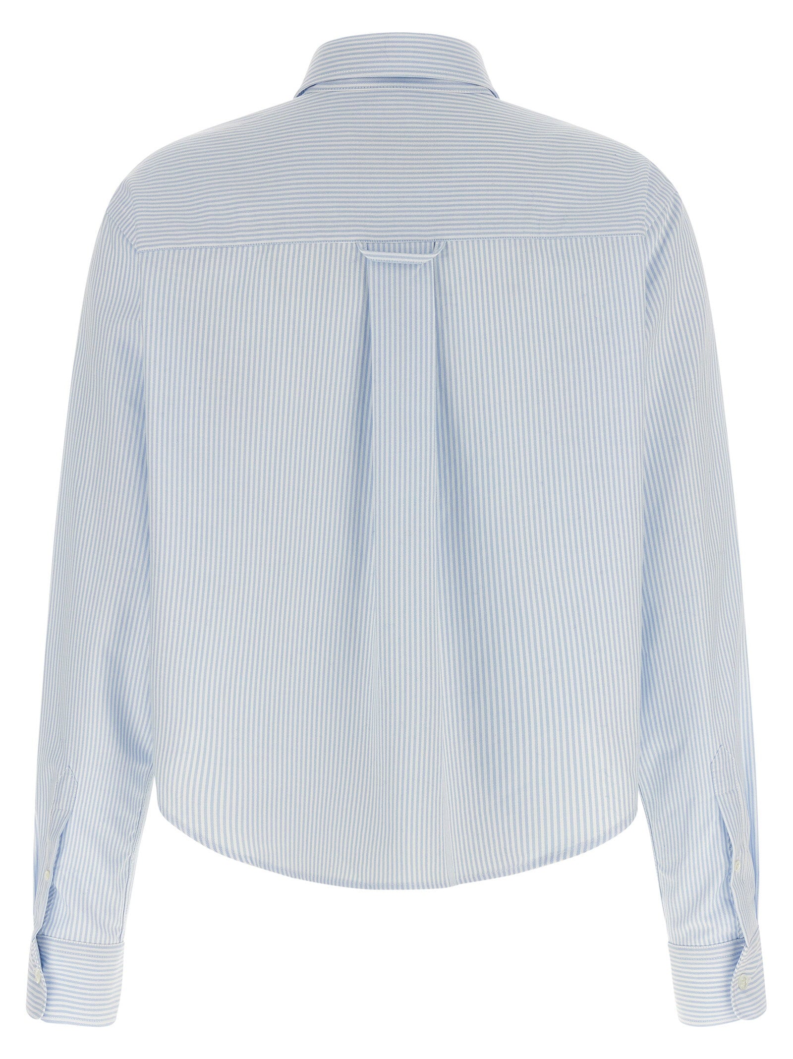 Ami Paris Ami De Coeur Cropped Shirt – 100% cotton - view 2