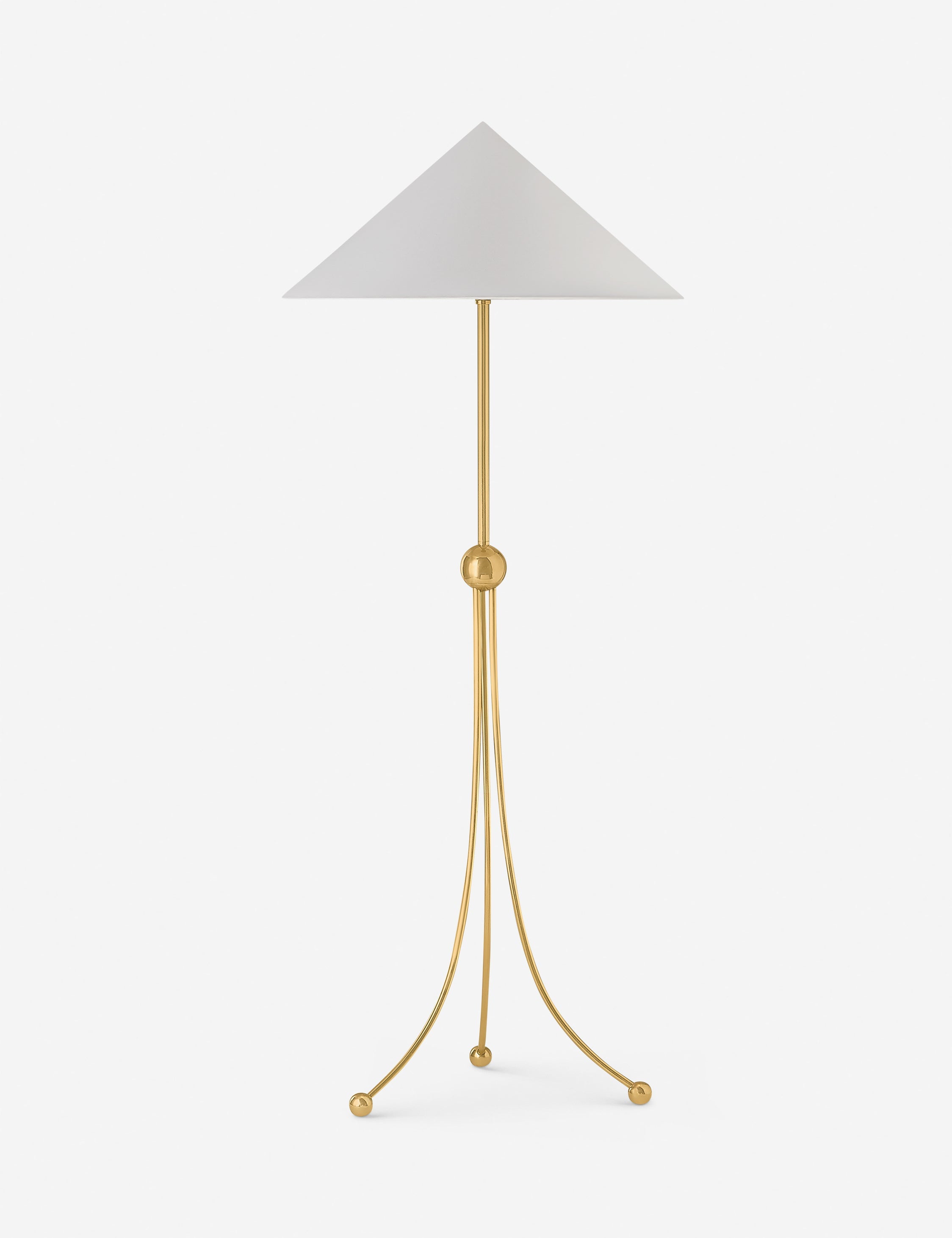 Lulu and Georgia Masuma Floor Lamp – Aged Brass