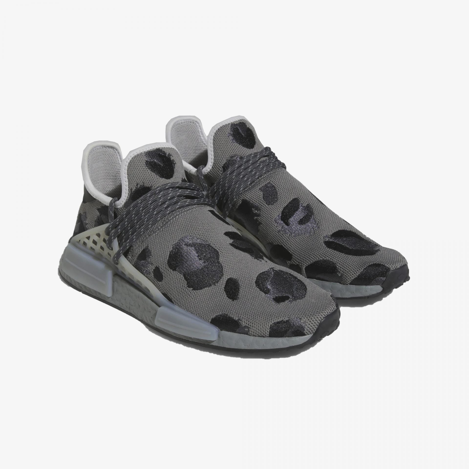 Adidas Originals | HU NMD ANIMAL PRINT { GREY/BLACK