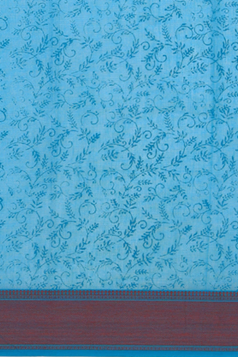 Kalanjali Ethnics Hand block printed cotton saree - view 4