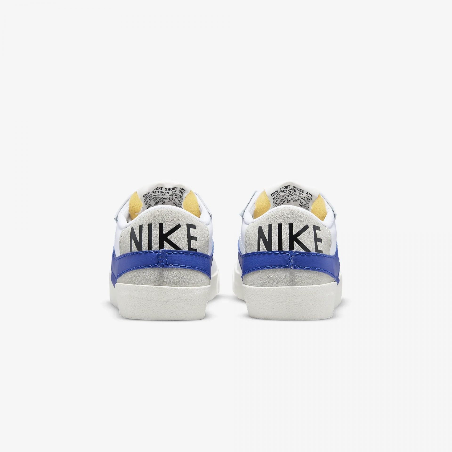 Nike | BLAZER LOW 77 JUMBO { LIGHT BONE / OLD ROYAL - view 2