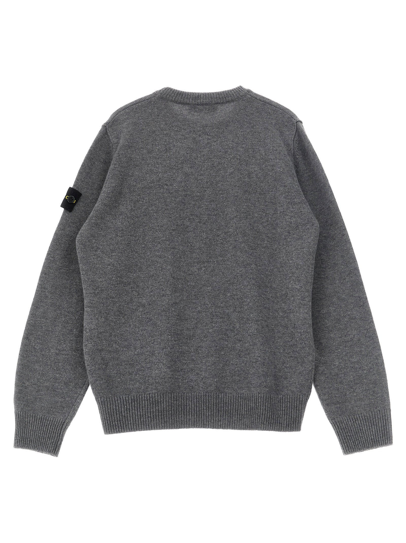 Stone Island Junior Badge Logo Sweater - view 2