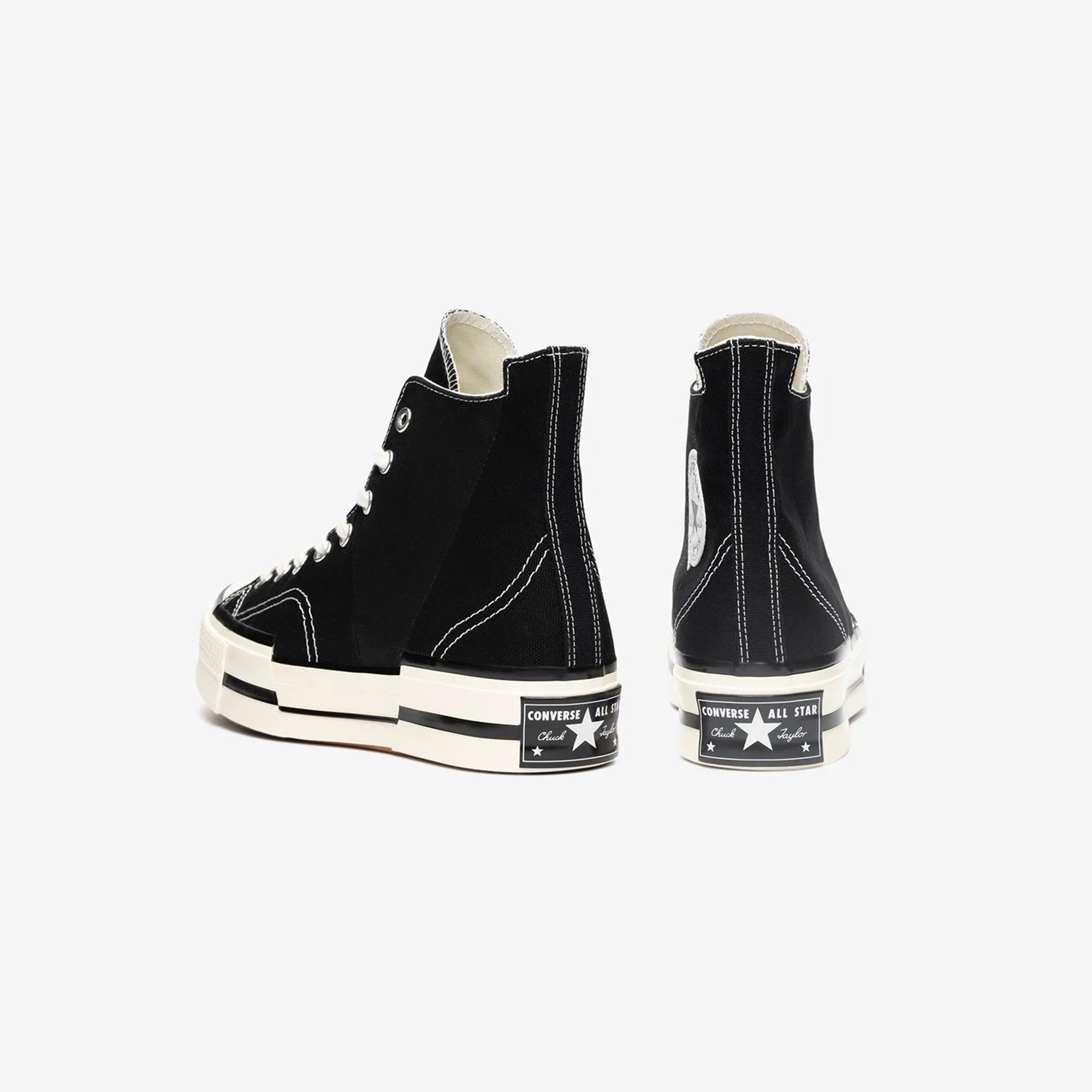 Converse | CHUCK 70 PLUS HI { BLACK/EGRET/BLACK - view 2