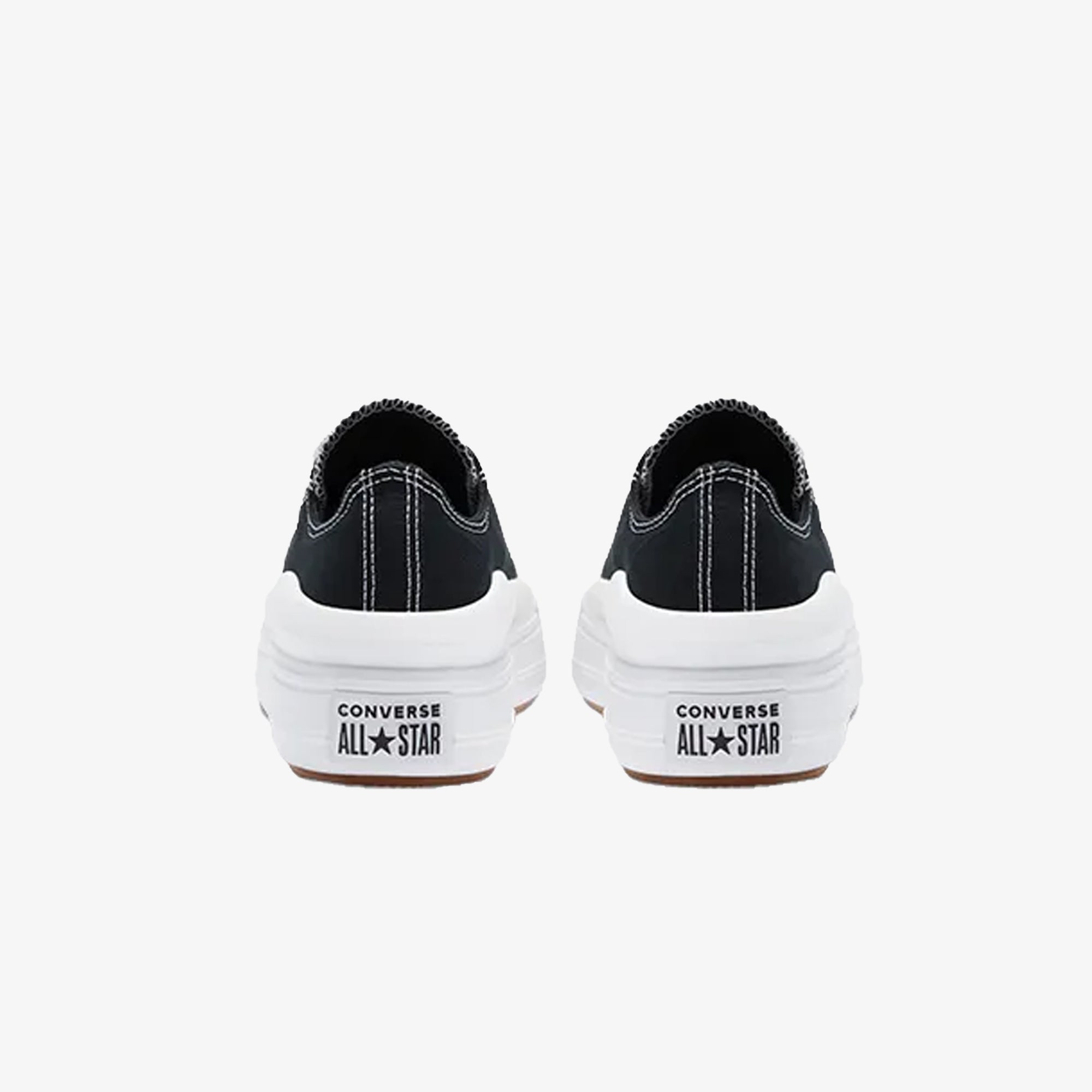Converse | CHUCK TAYLOR ALL STAR MOVE CANVAS PLATFORM { BLACK - view 2
