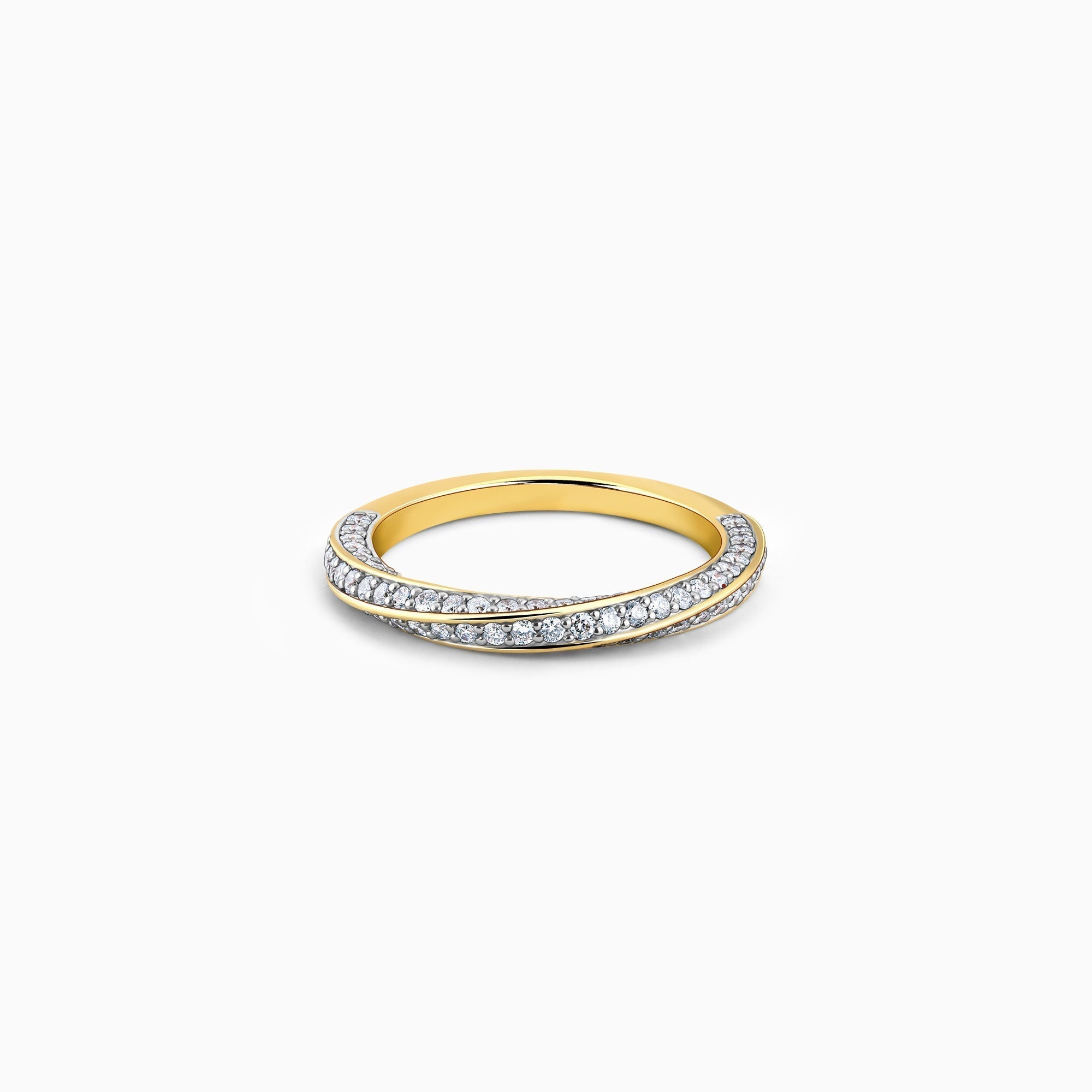 GIVA Jewellery Gold Astral Diamond Ring