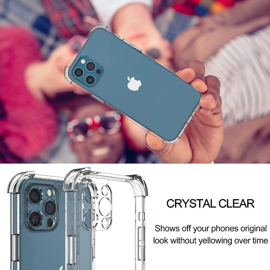 Apple iPhone 14 Anti-Knock Shockproof Transparent Case - view 5