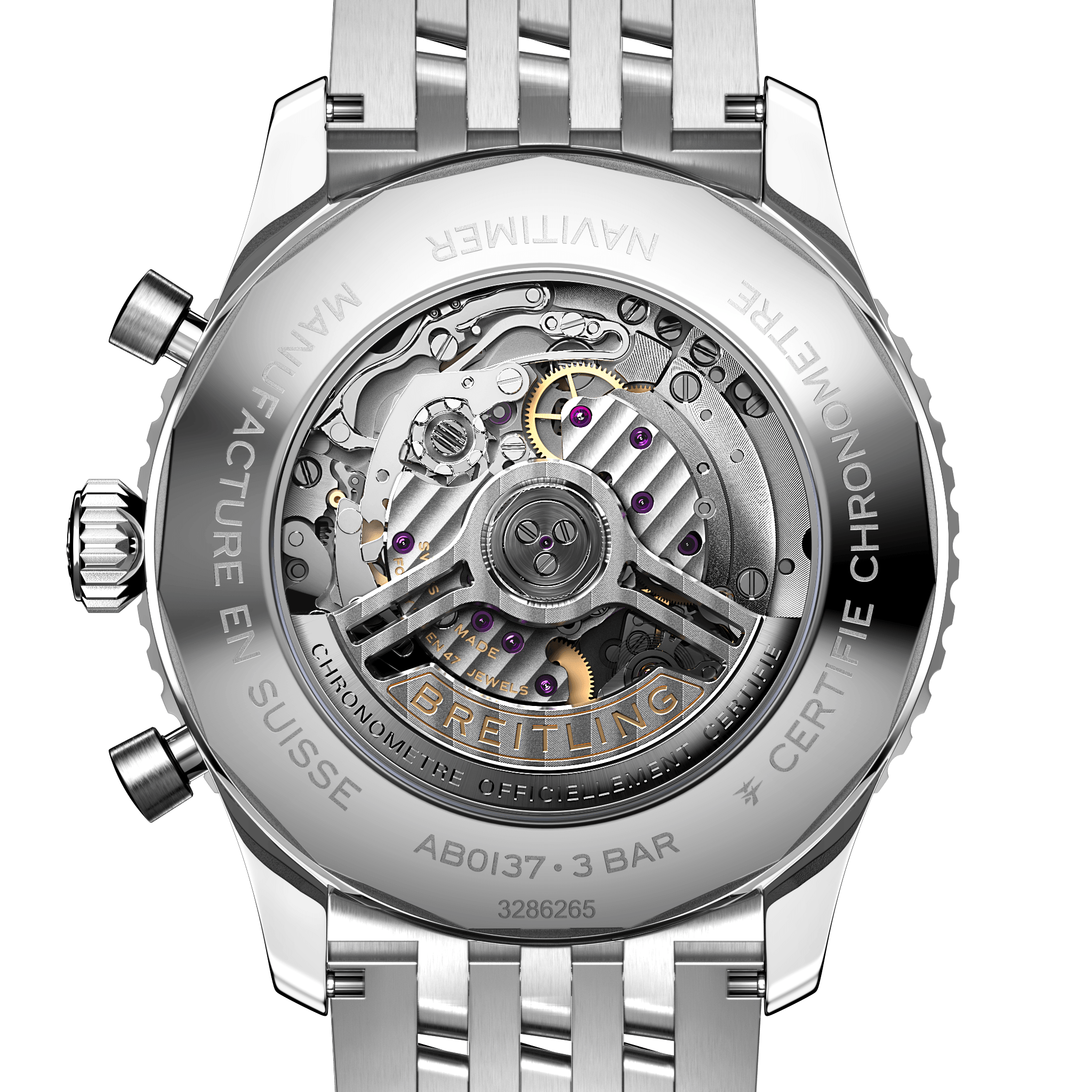 Breitling Navitimer B01 Chronograph Black Dial Men 46mm - view 5