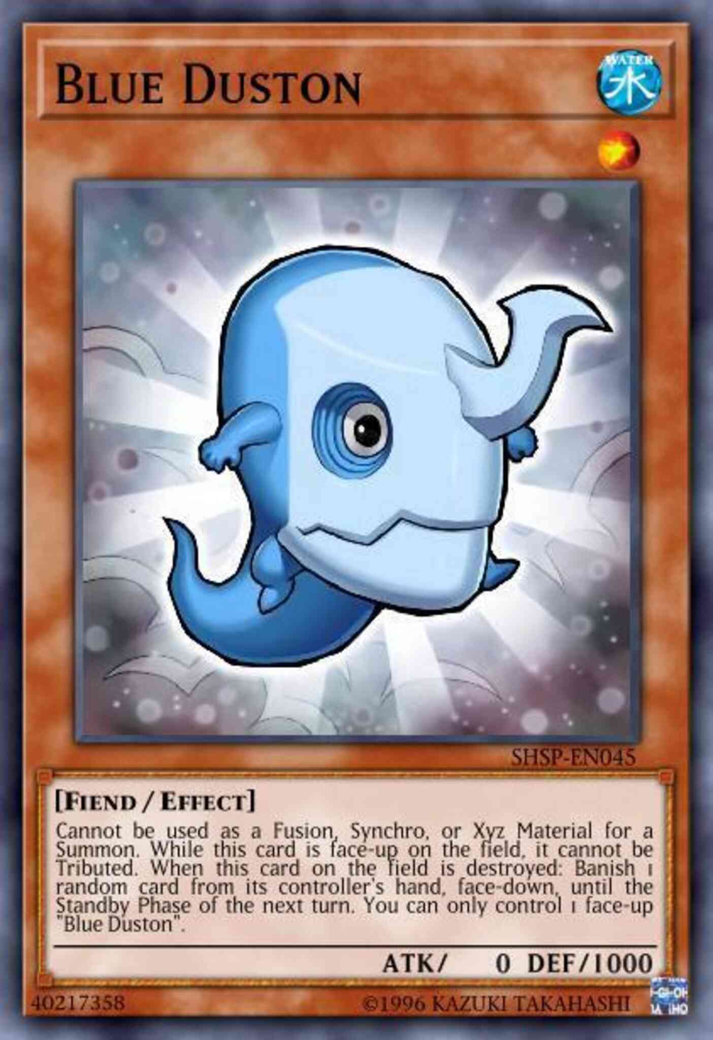 Yu-Gi-Oh! Blue Duston - SHSP-EN045 - Common - 1st Edition