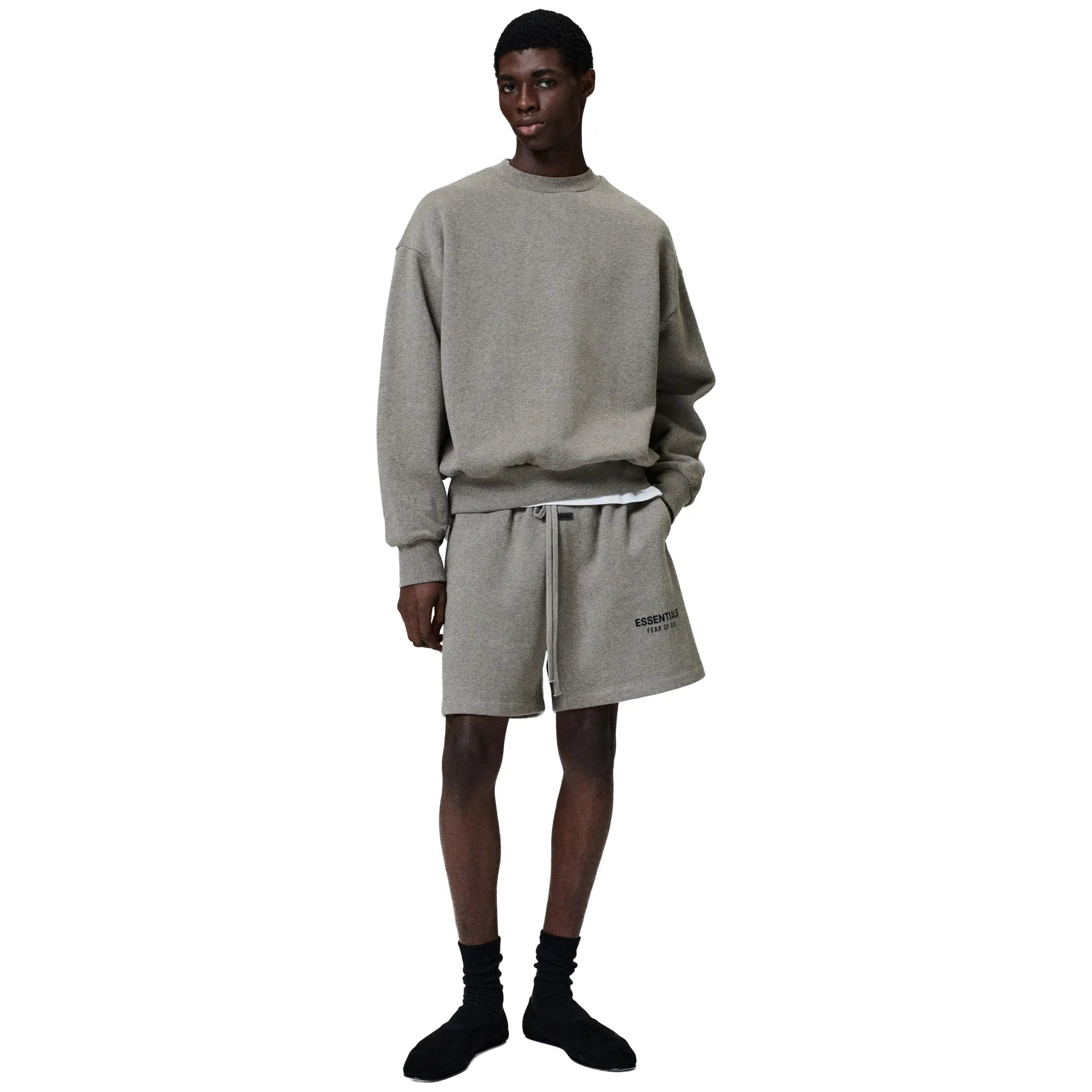 Fear Of God Essentials Classic Homestead Heather Shorts (SS25) - view 4