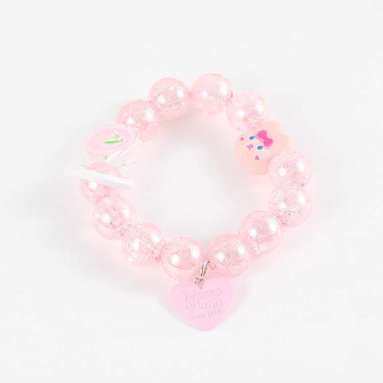 Peeperly Bunny Glitter Beaded Phone Charm – No Color - view 3