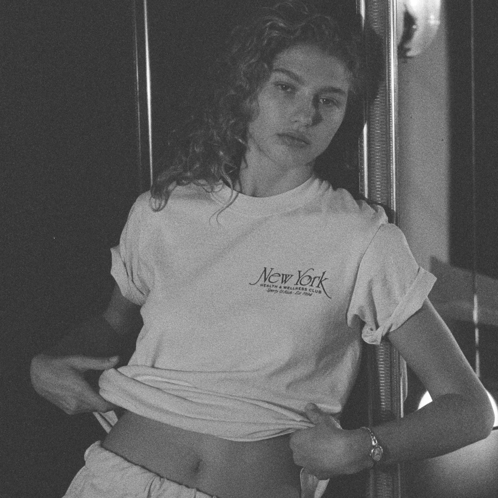 Sporty & Rich | Ny 94 T-shirt { Cream - view 8