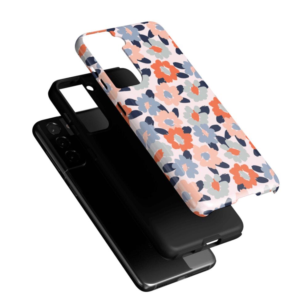 Casetry Field of Flowers | Pastel Floral Samsung Case - view 38
