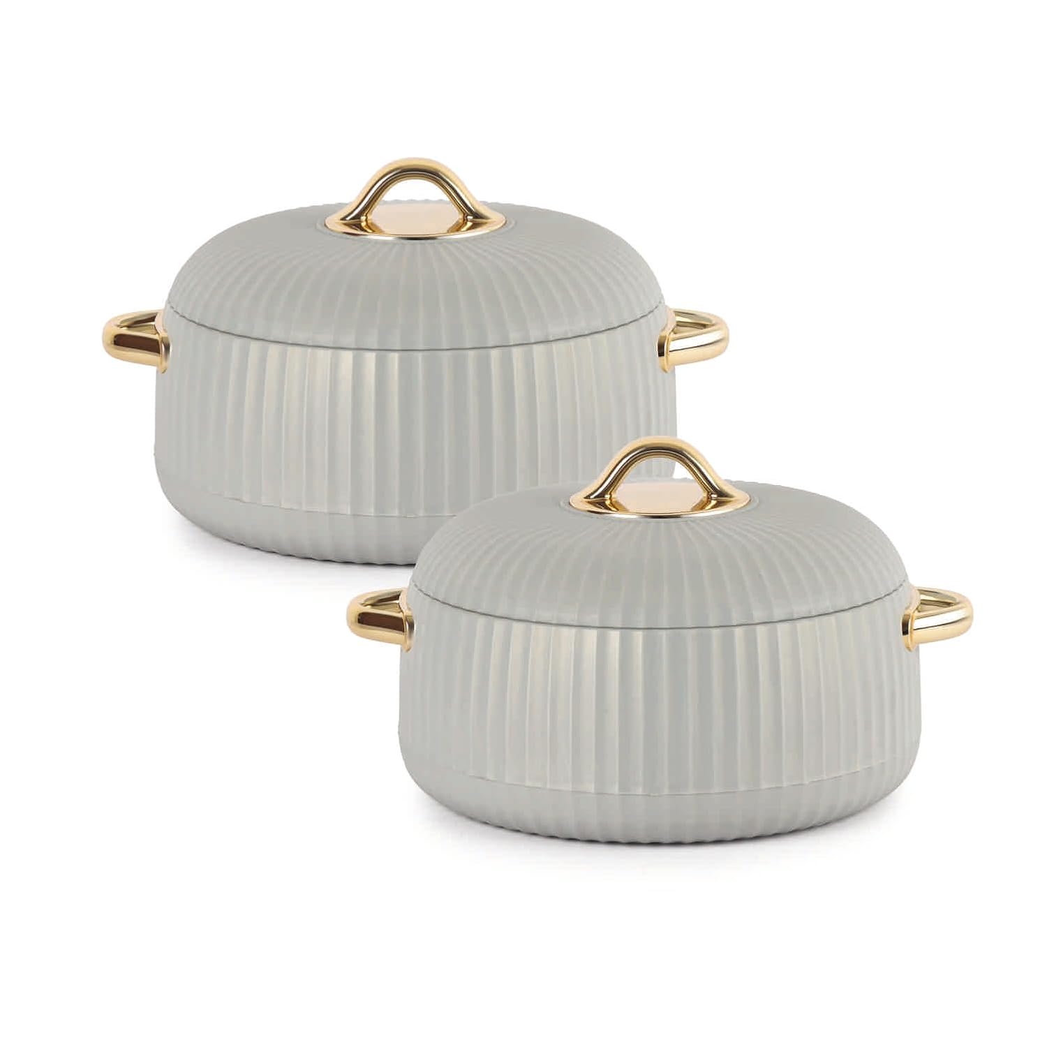 Cello Aurum Luxury Inner Stainless Steel Insulated Casserole Set | Set of 2 Pcs - view 5