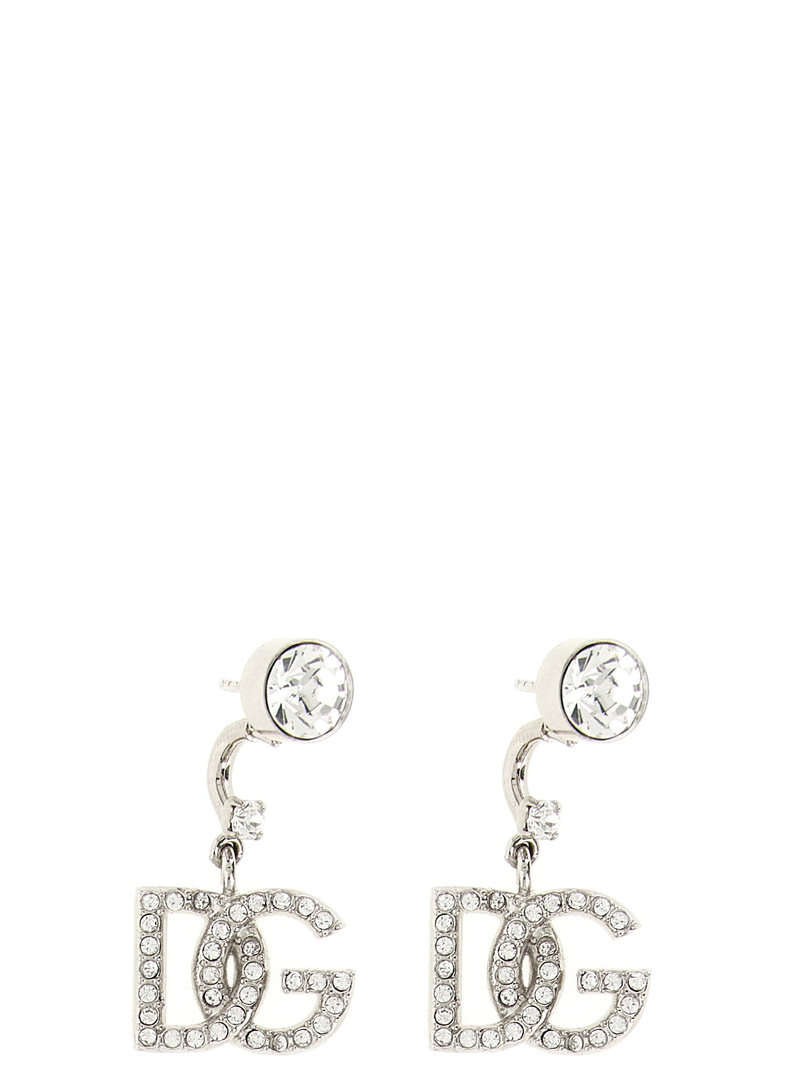 Dolce & Gabbana Holiday Earrings – 60% brass, 40% glass