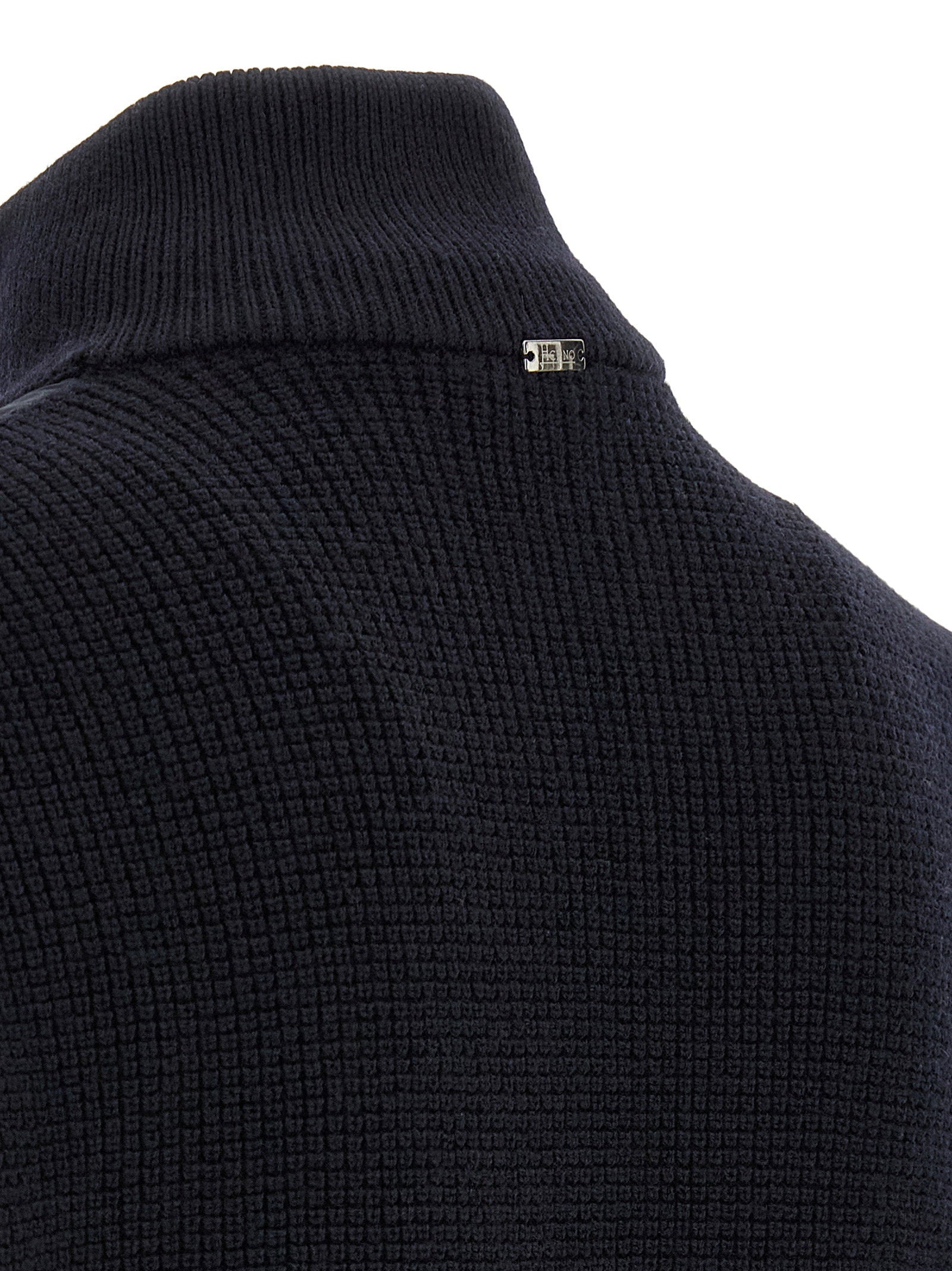 Herno Padded Cardigan – 100% wool - view 4