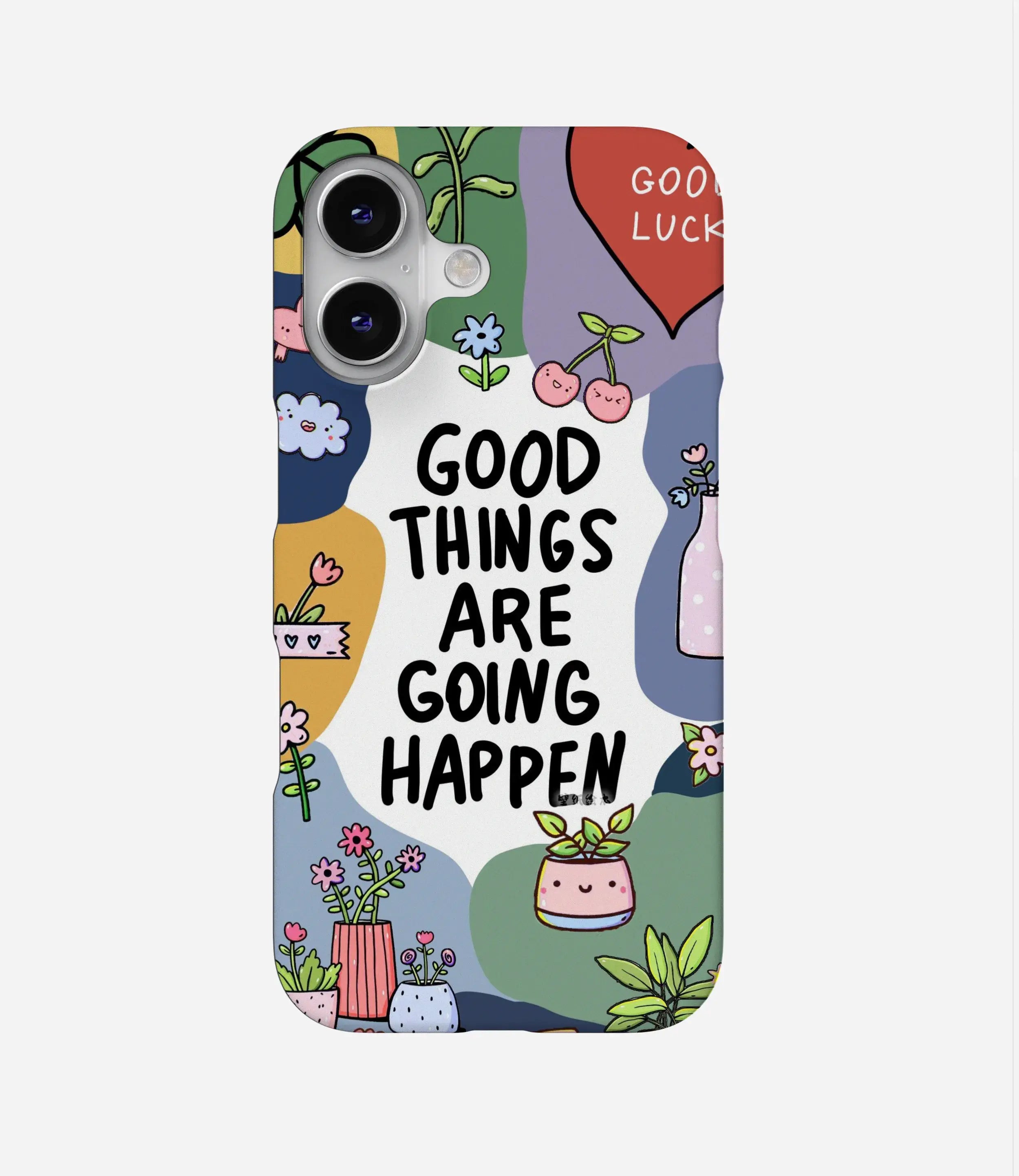 The Case Company Good Things Good Luck Hard Phone Case