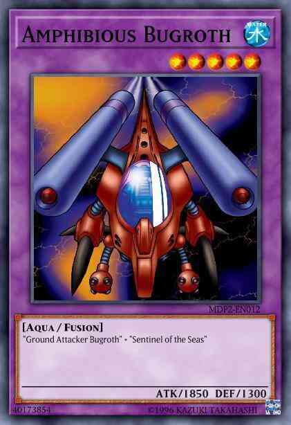Yu-Gi-Oh! Amphibious Bugroth - MDP2-EN012 - Common - Limited