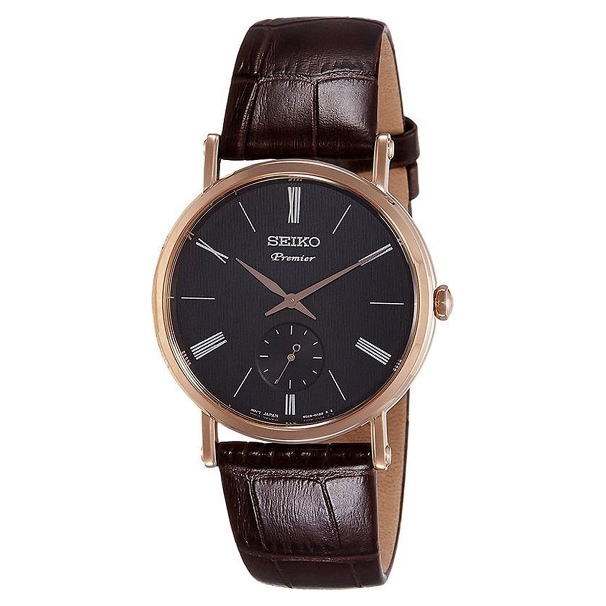 Seiko Premier Black Dial Men 38mm - view 3