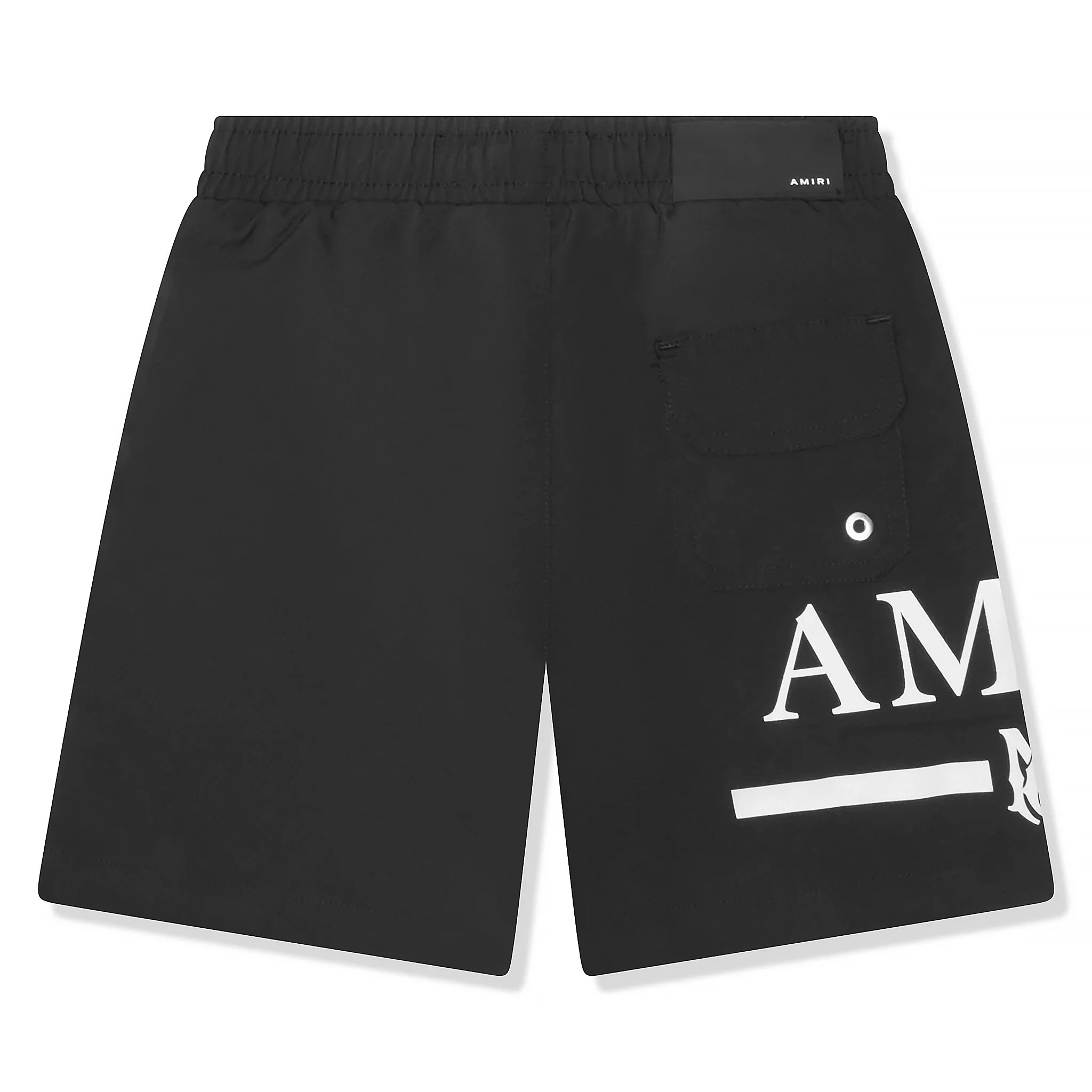 Amiri Kids MA Bar Black Swim Trunks - view 2