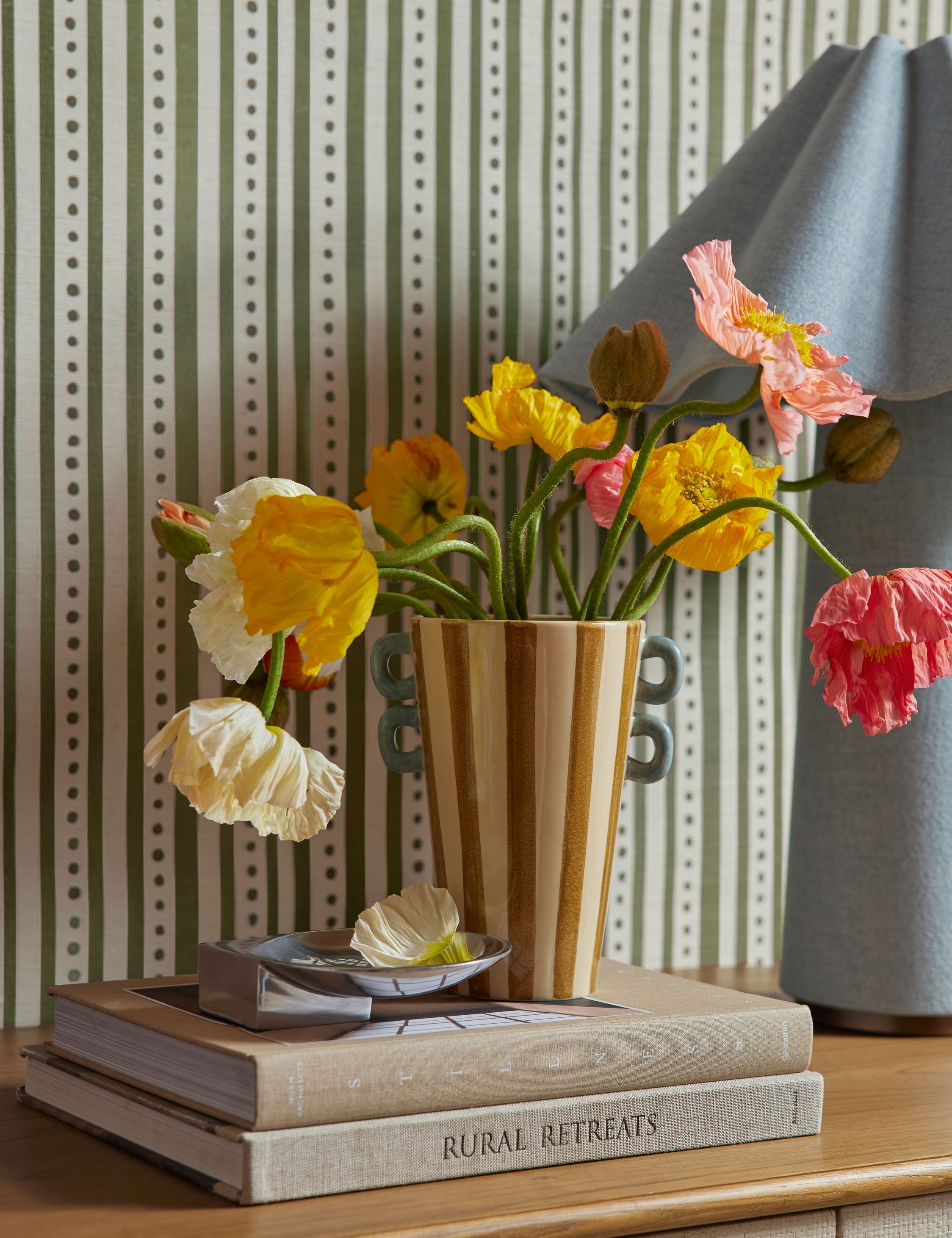 Lulu and Georgia Bibbs Hand-Painted Vase - view 8