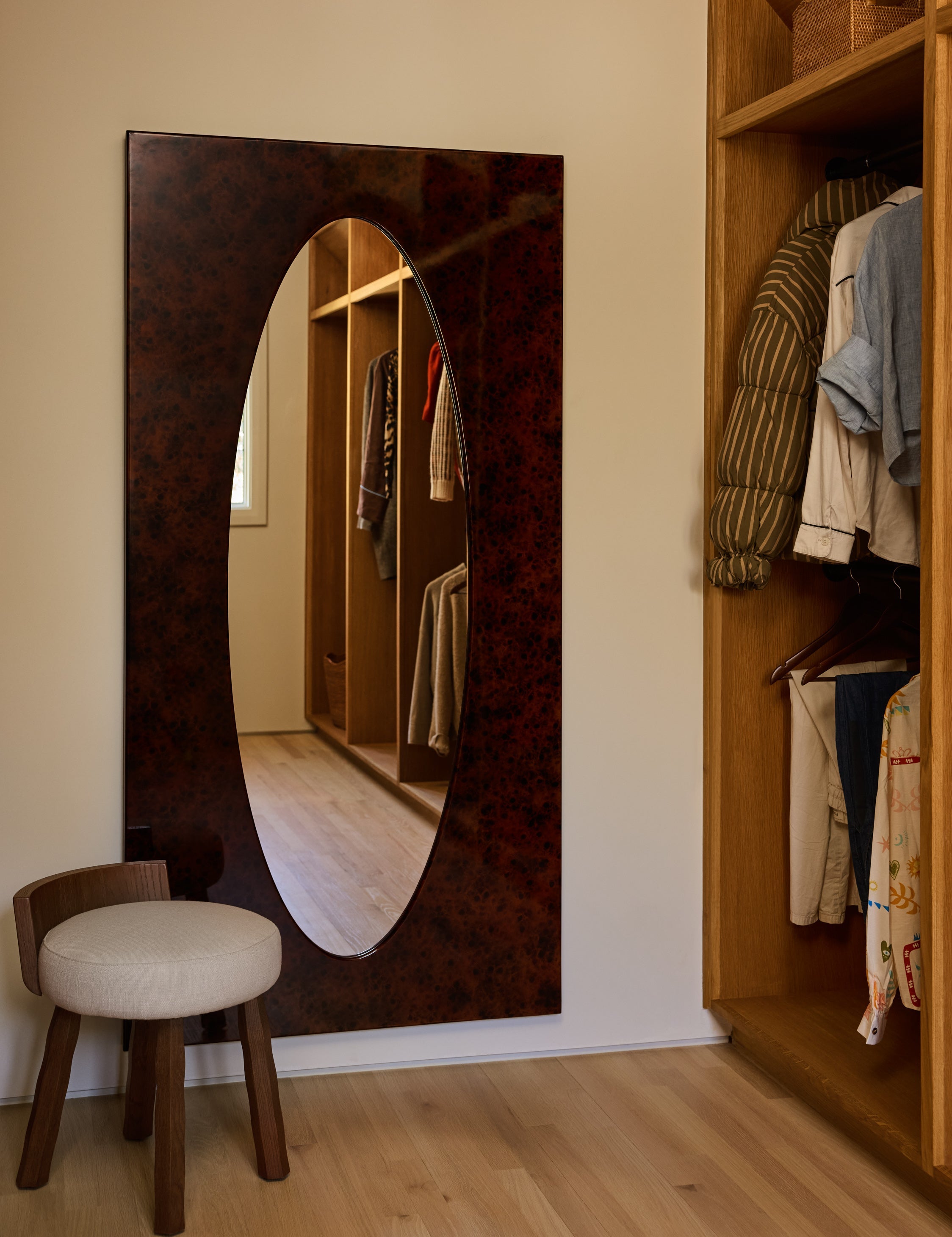 Lulu and Georgia Kuori Floor Mirror by Sarah Sherman Samuel - view 2